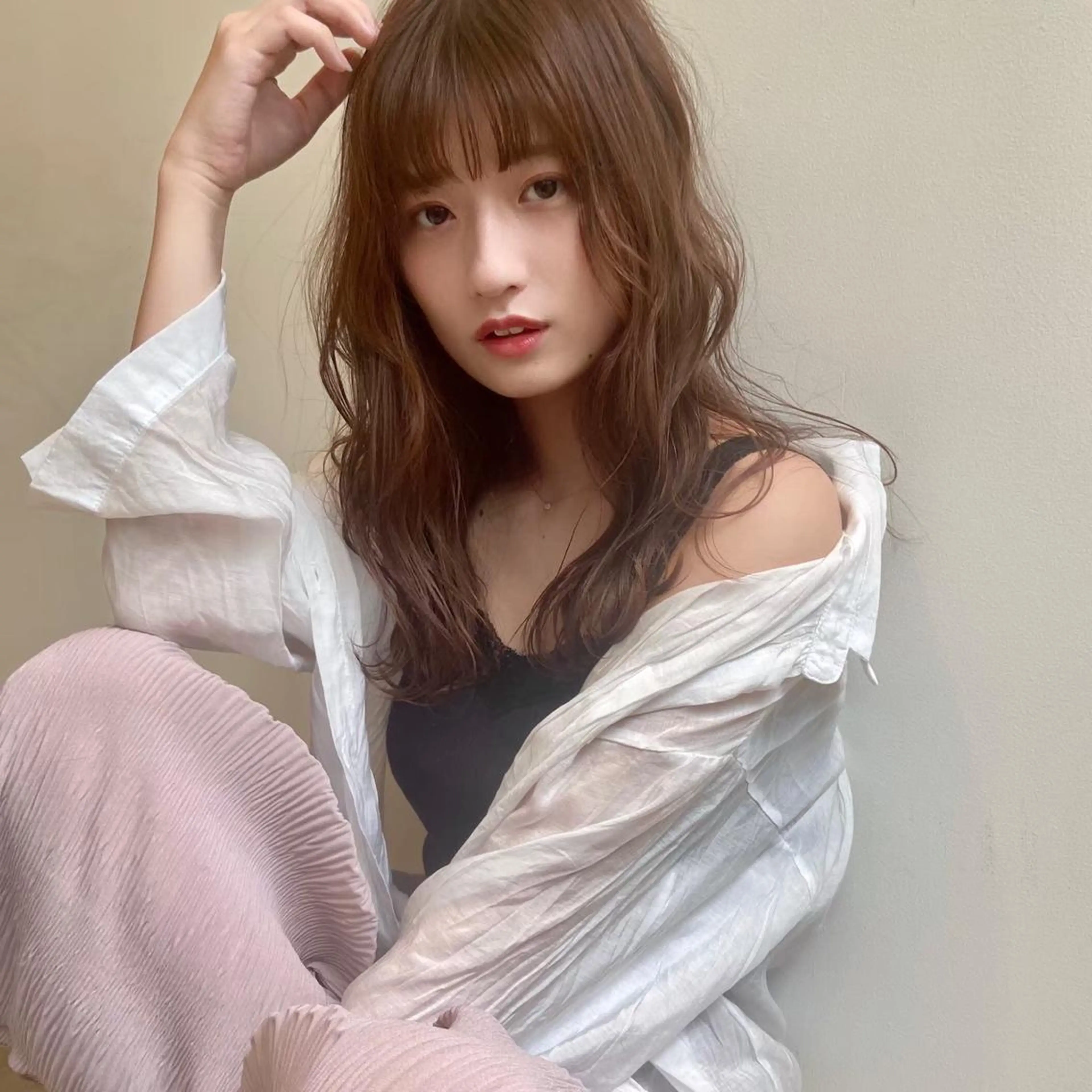 ロング バレイヤージュモデル 小林匠❤️‍🔥のヘアスタイル