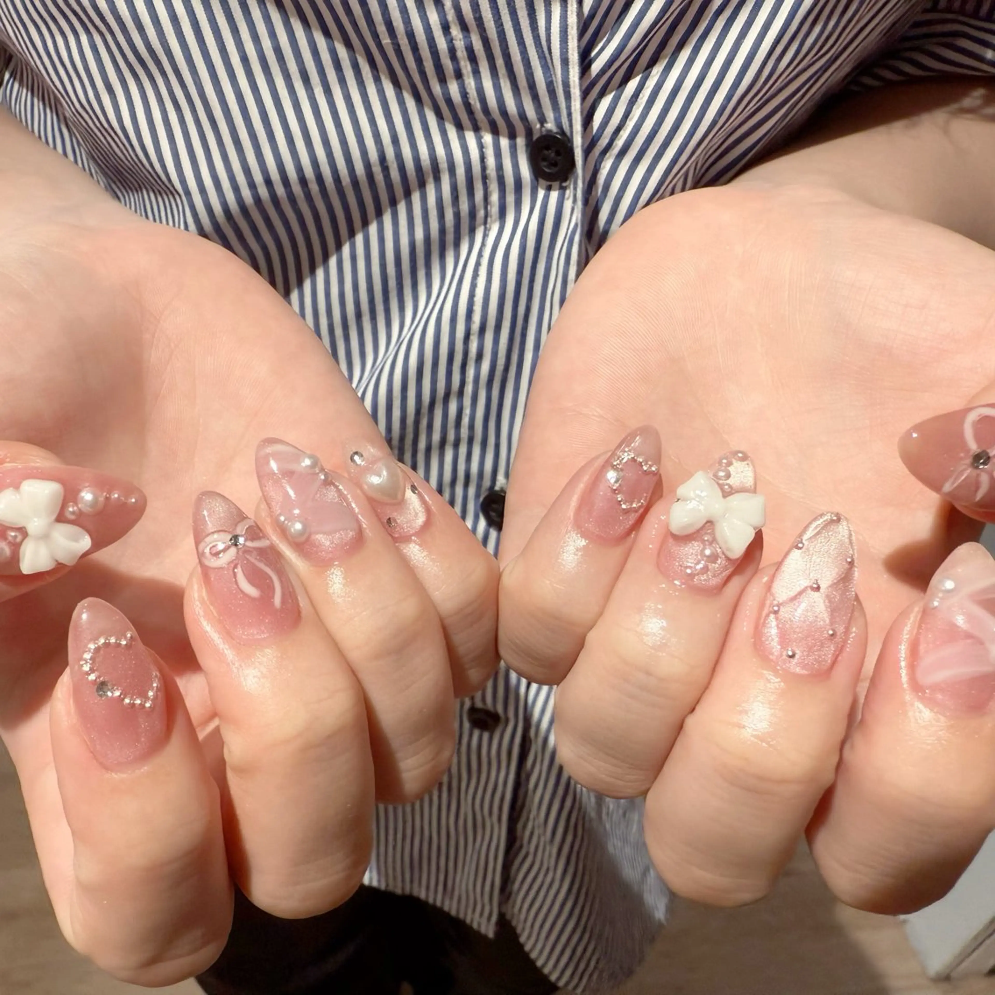 ネイル ハンドネイル Bianca 今池店  rinnのネイルデザイン