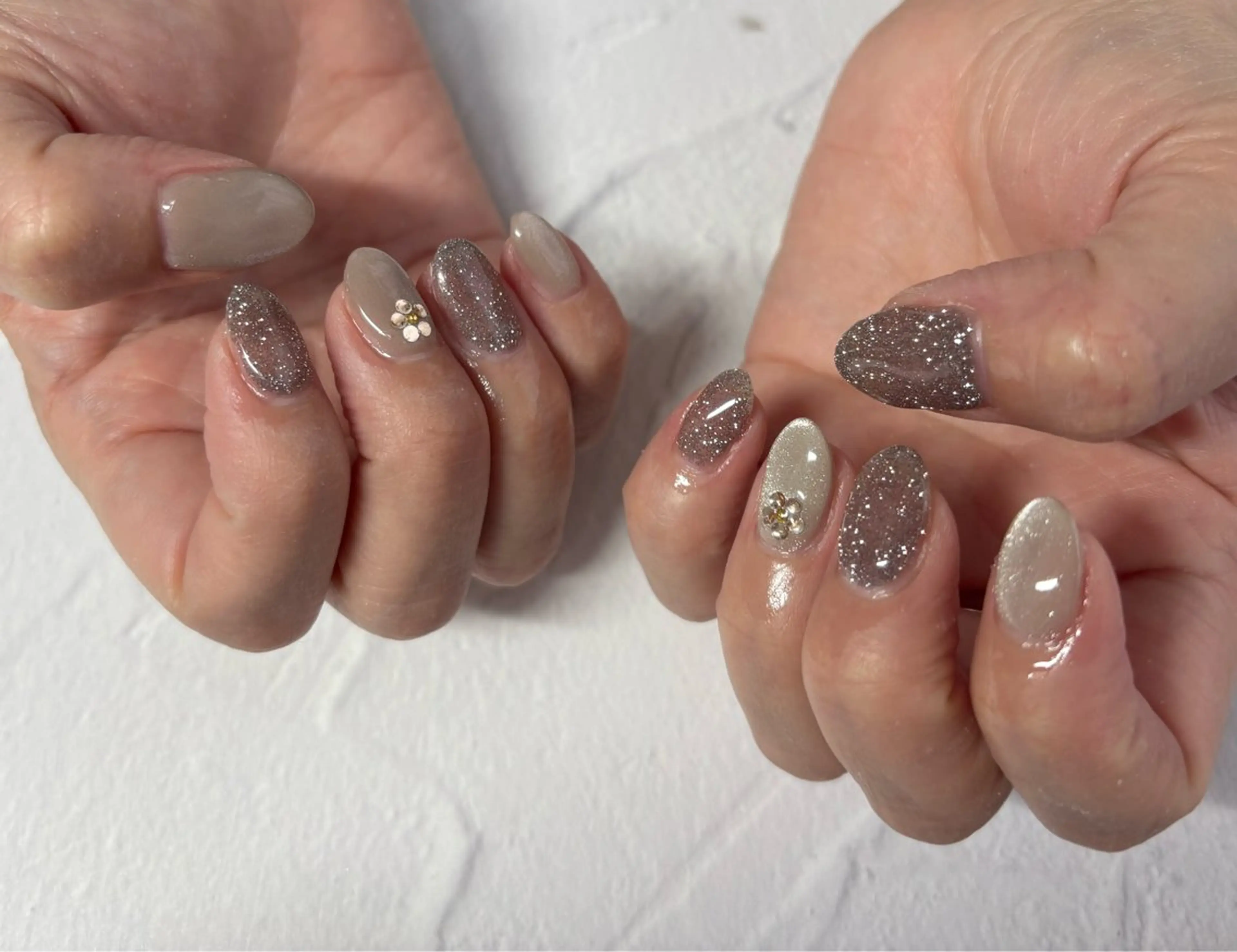 ネイル ハンドネイル 愛川町 あんすりうむのネイルデザイン