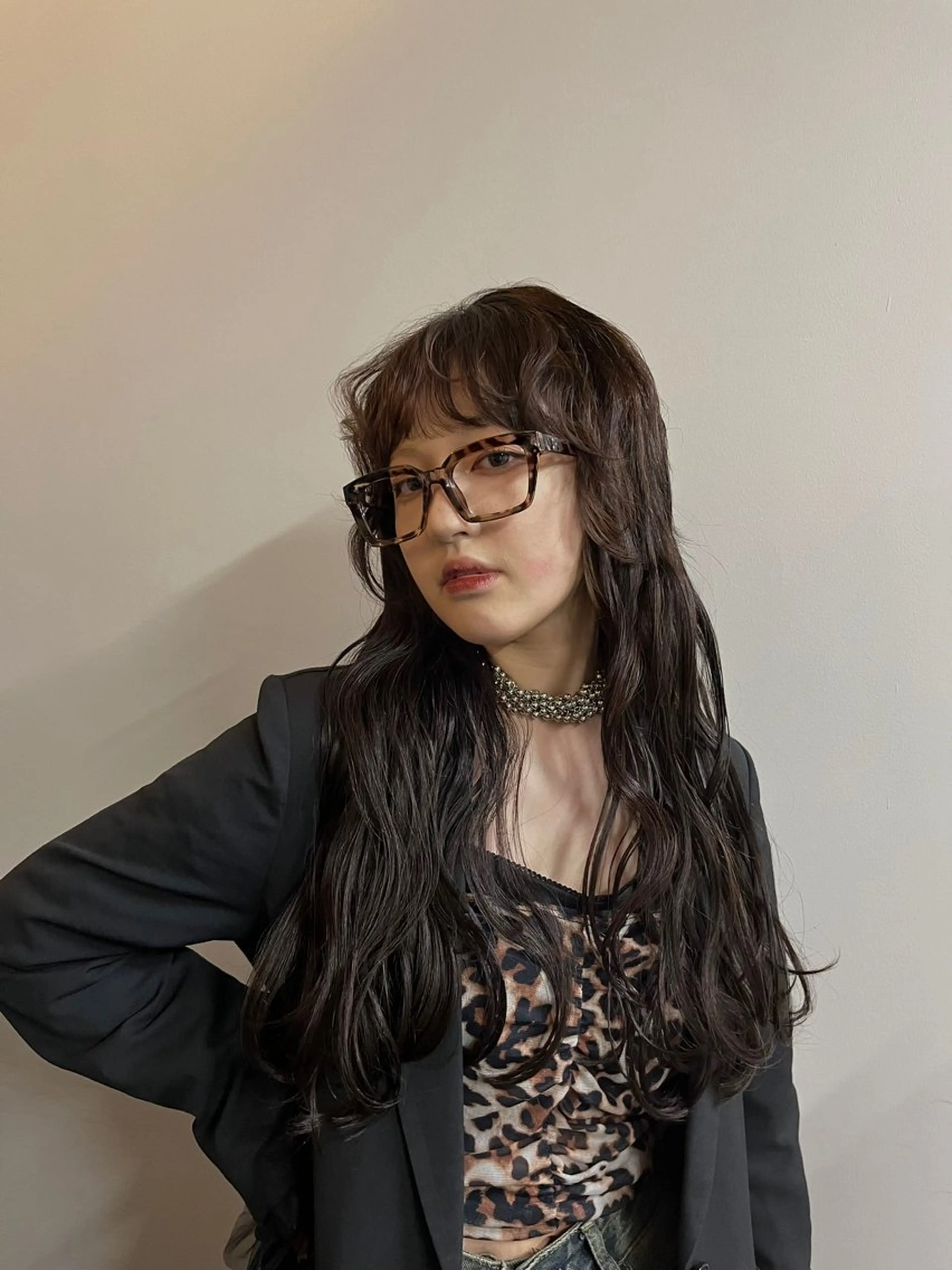 ヘアアレンジ ハイトーン レイヤー🎀meiのヘアスタイル