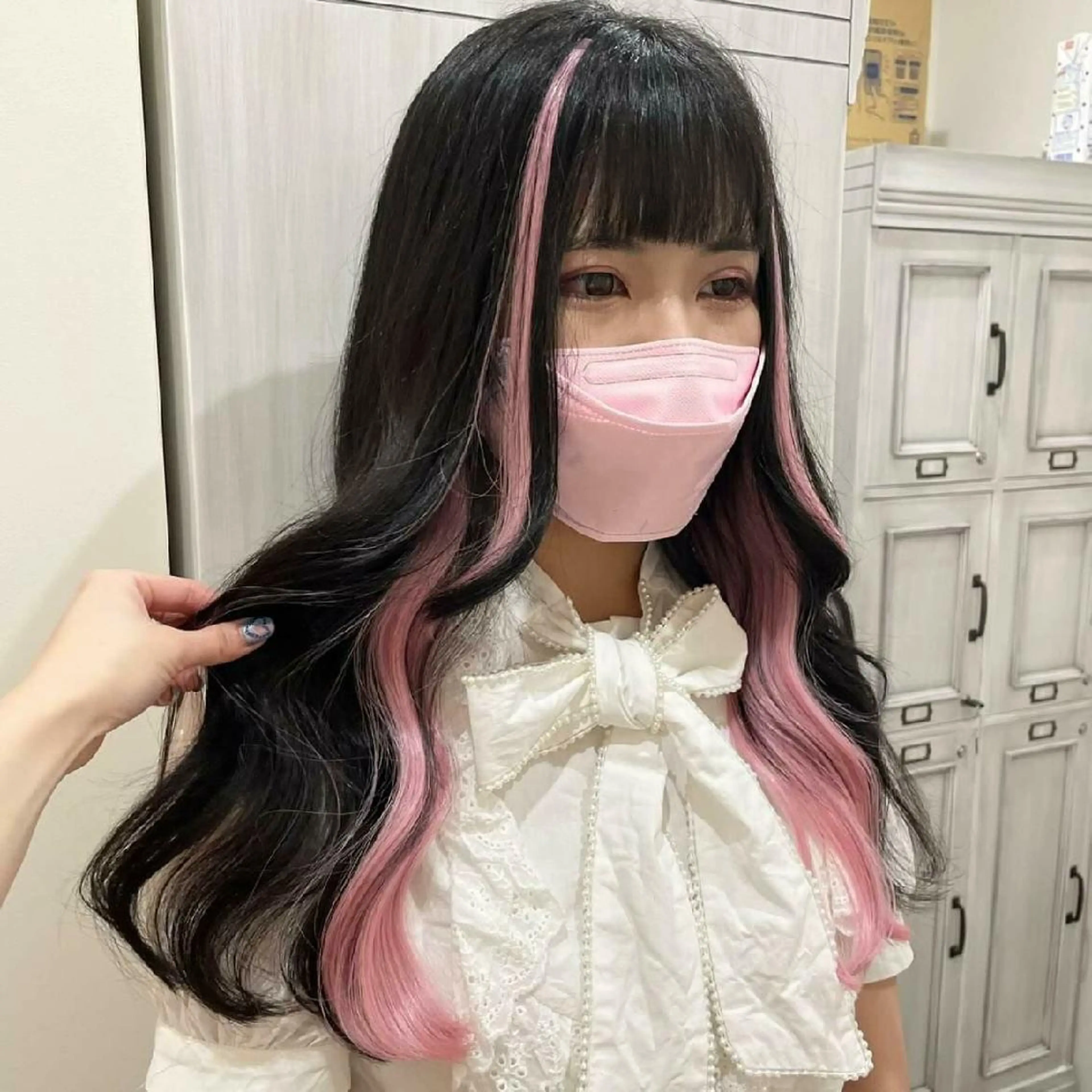 ロング ヘアアレンジ エクステ ORIKA 美容室のヘアスタイル