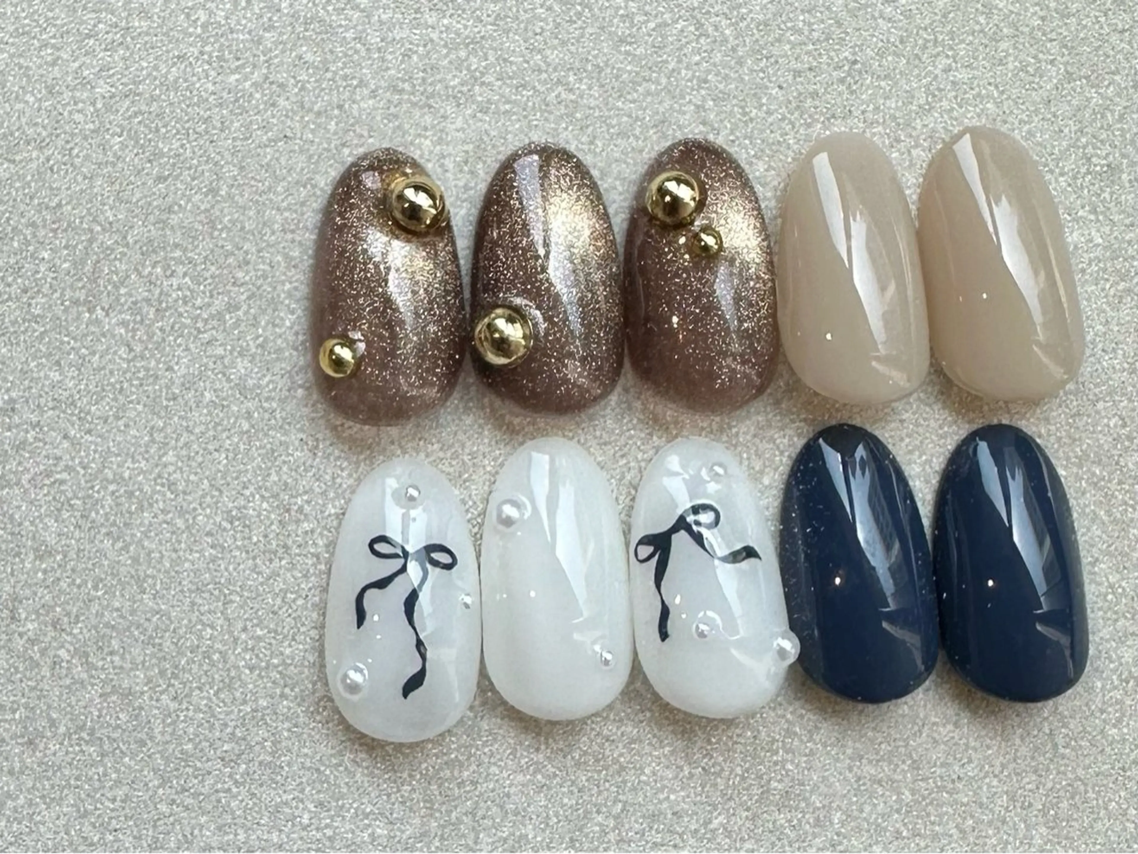 ネイル アートネイル 持ち込み ワンカラーネイル ハンドネイル etorca nailのネイルデザイン