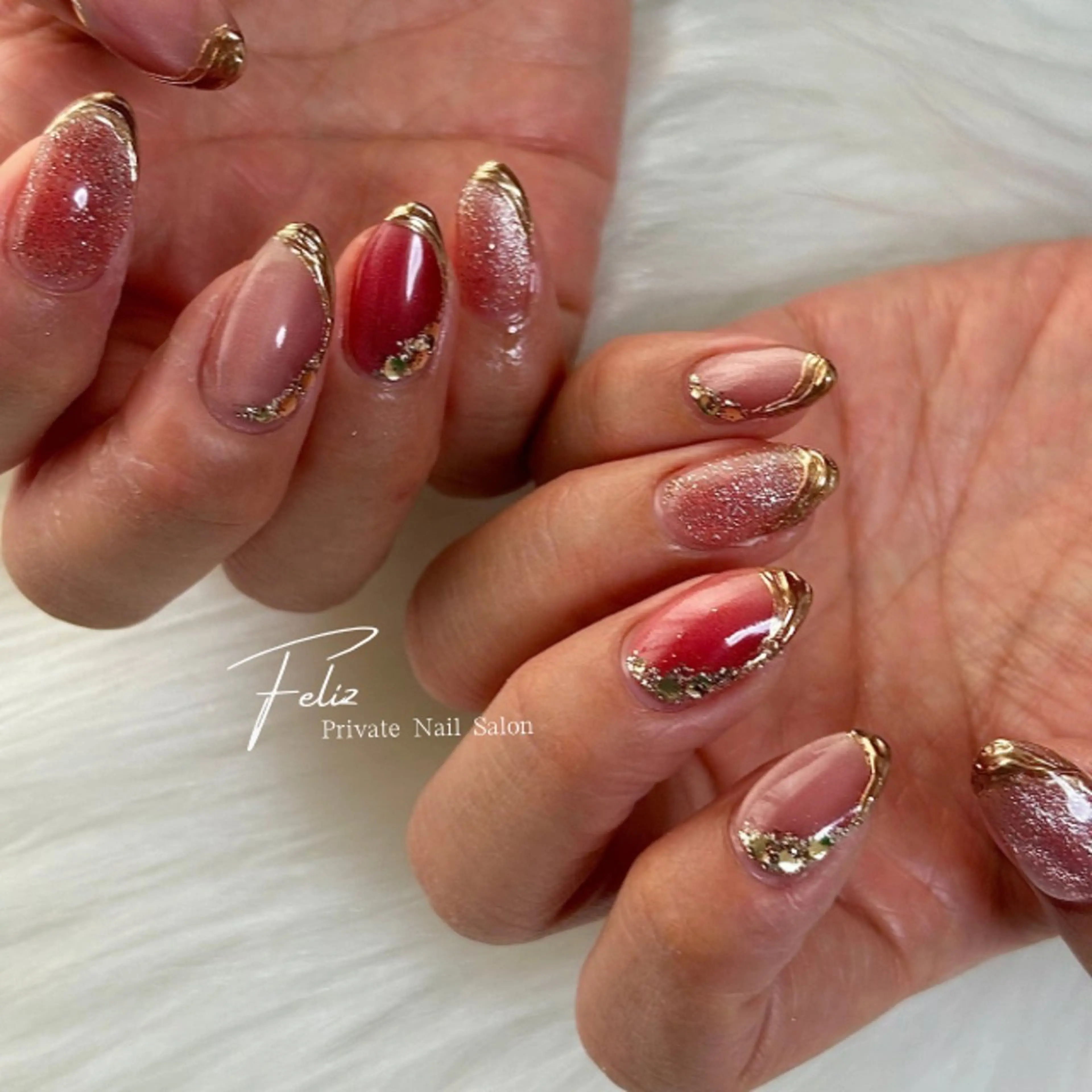 ネイル ハンドネイル ハンドケア Feliz所属・Feliz 楽しいネイルサロンのネイルデザイン