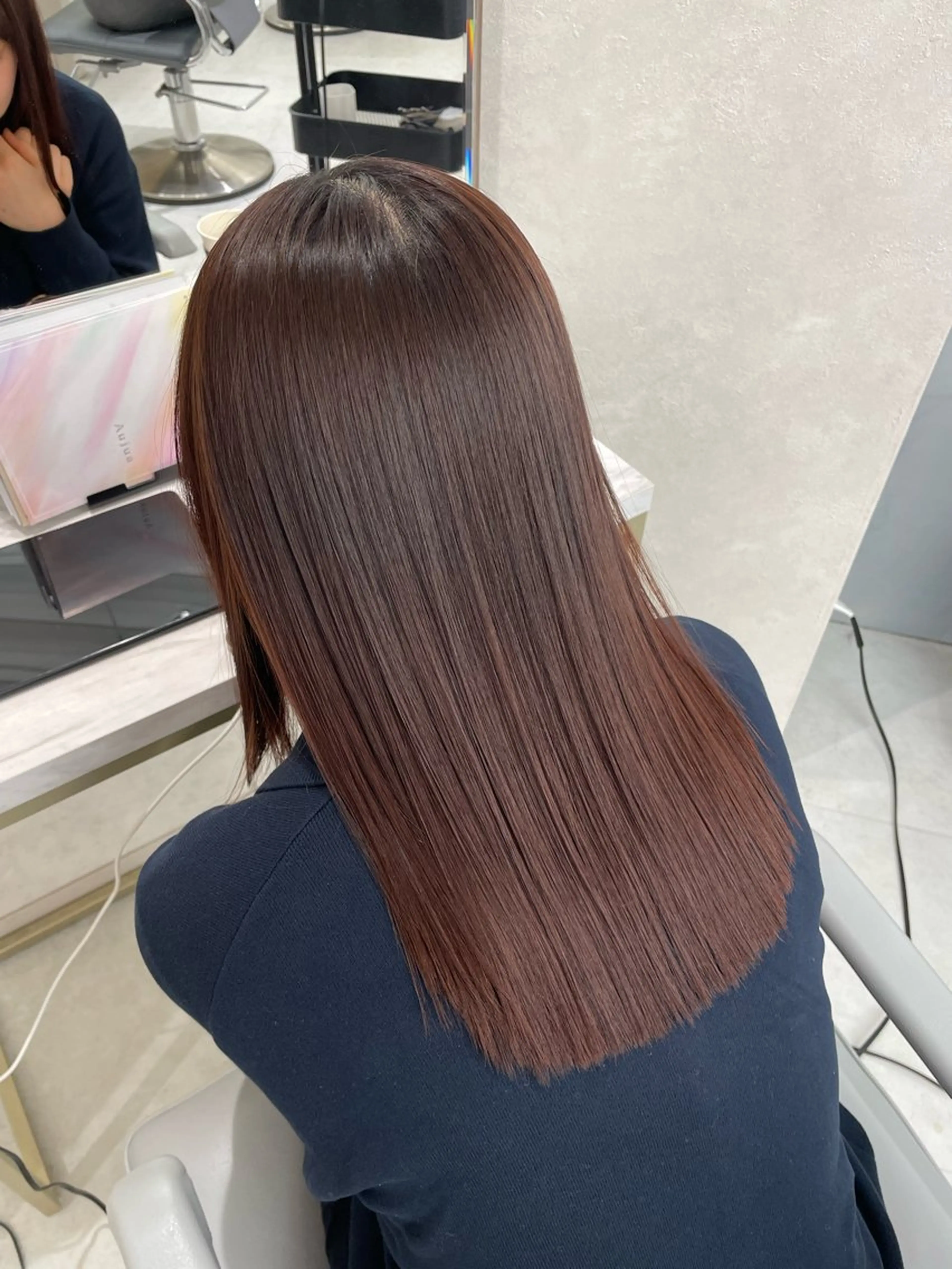 セミロング 半個室サロンyoures hair 髪質改善トリートメント東新宿店所属・榊原竜弥 髪質改善/美髪作りのヘアスタイル