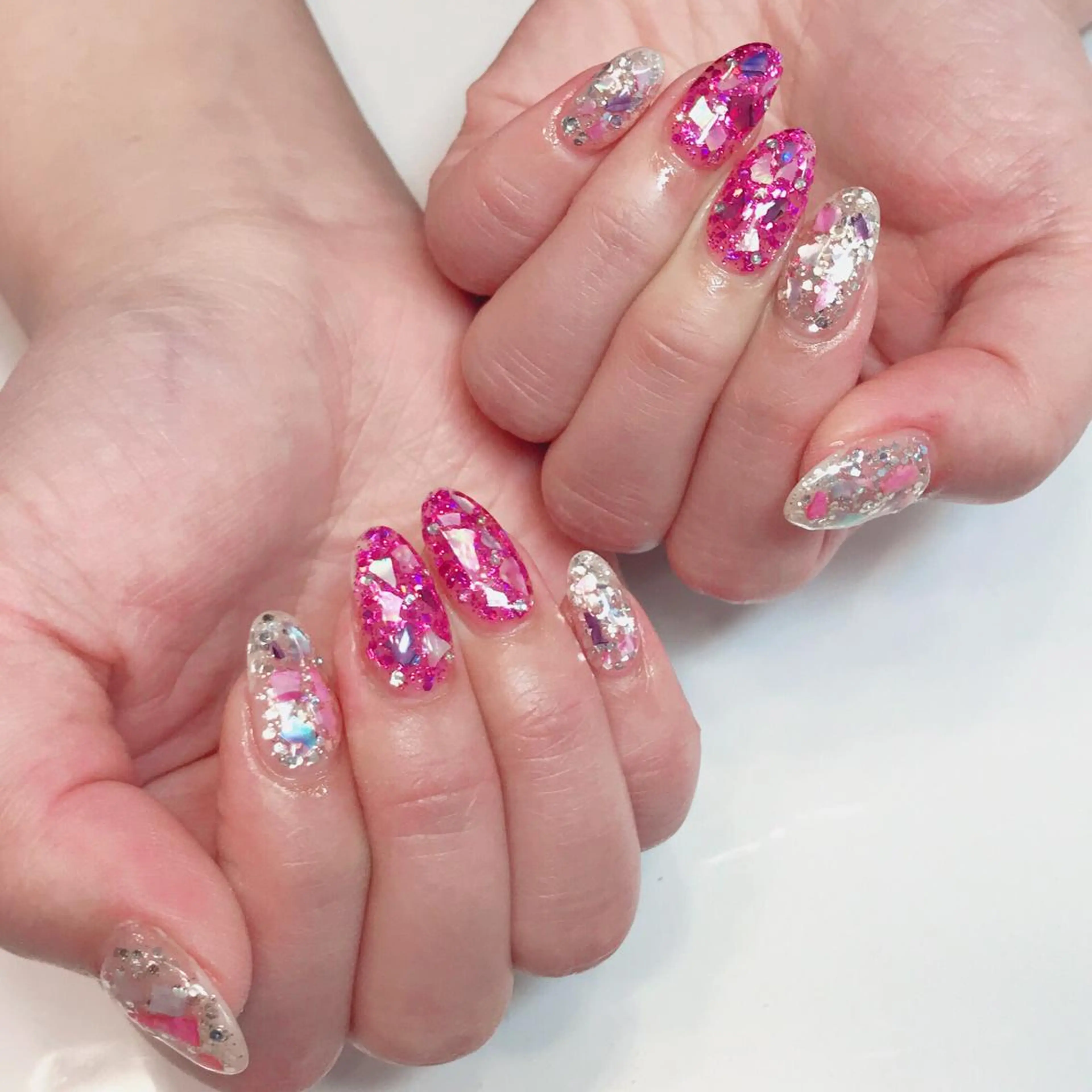 カラー ネイル Q Free nailsのネイルデザイン