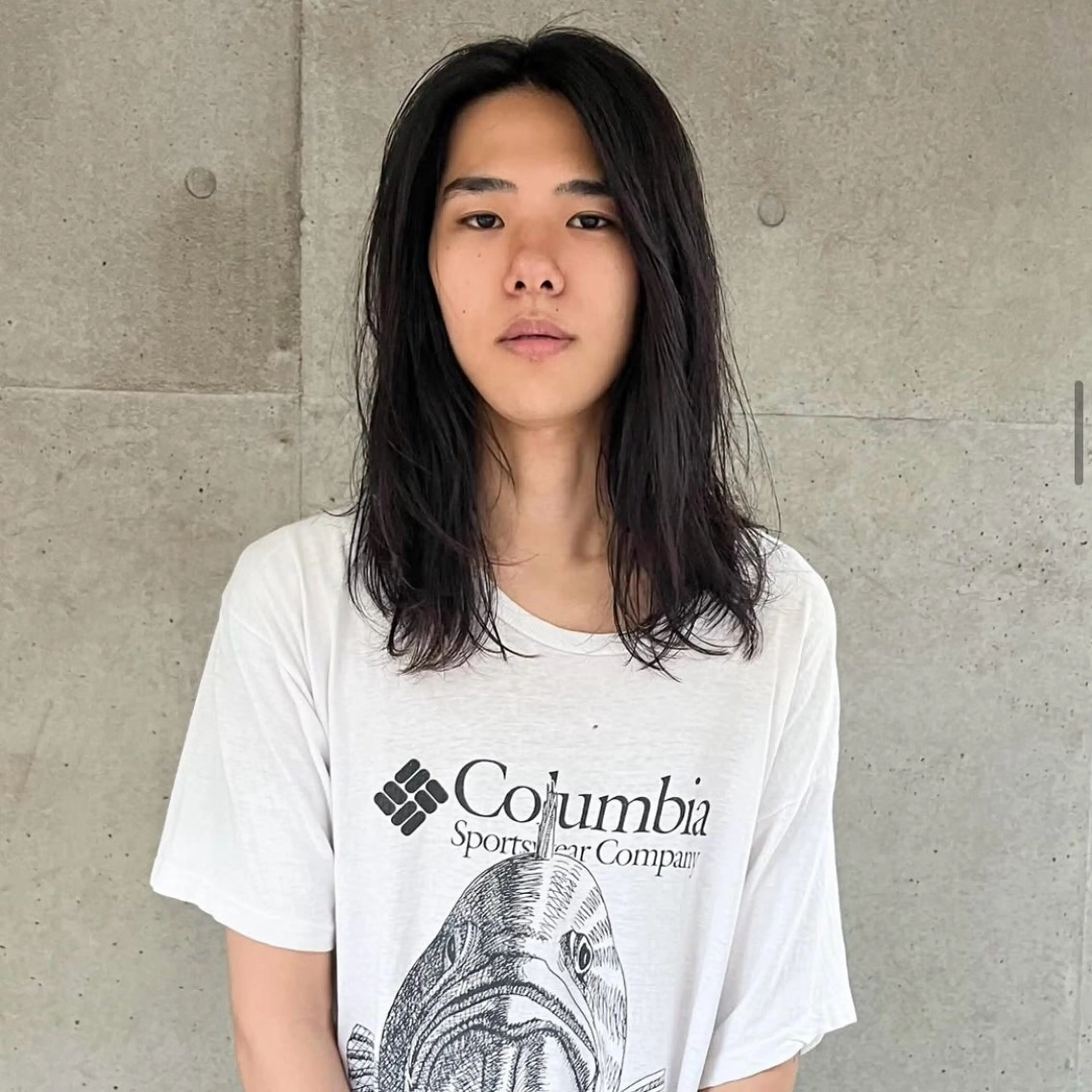 ロング メンズ カット 鈴木 隼人のヘアスタイル