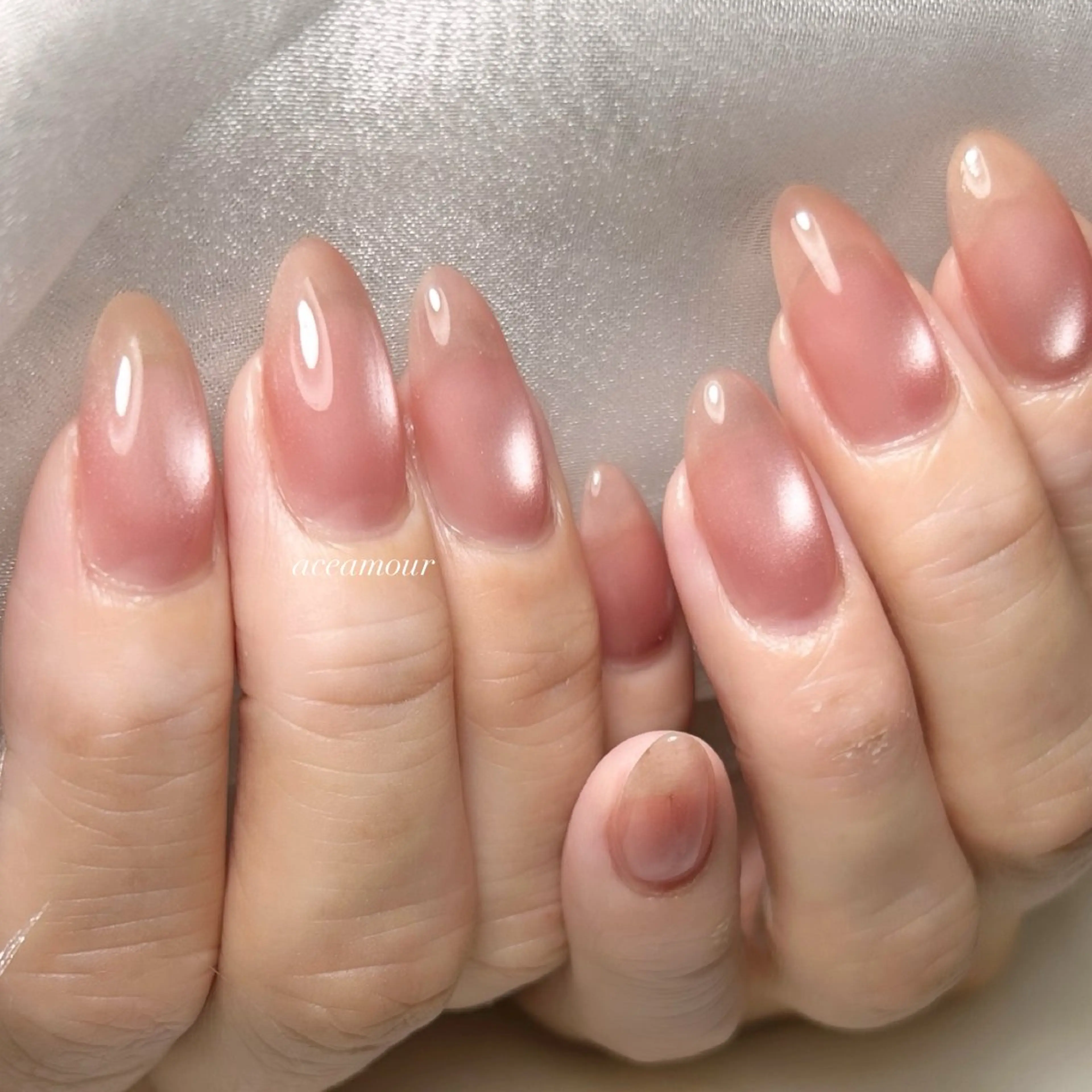 ネイル ハンドネイル ネイル/耳つぼ /新ホワイトニングのネイルデザイン