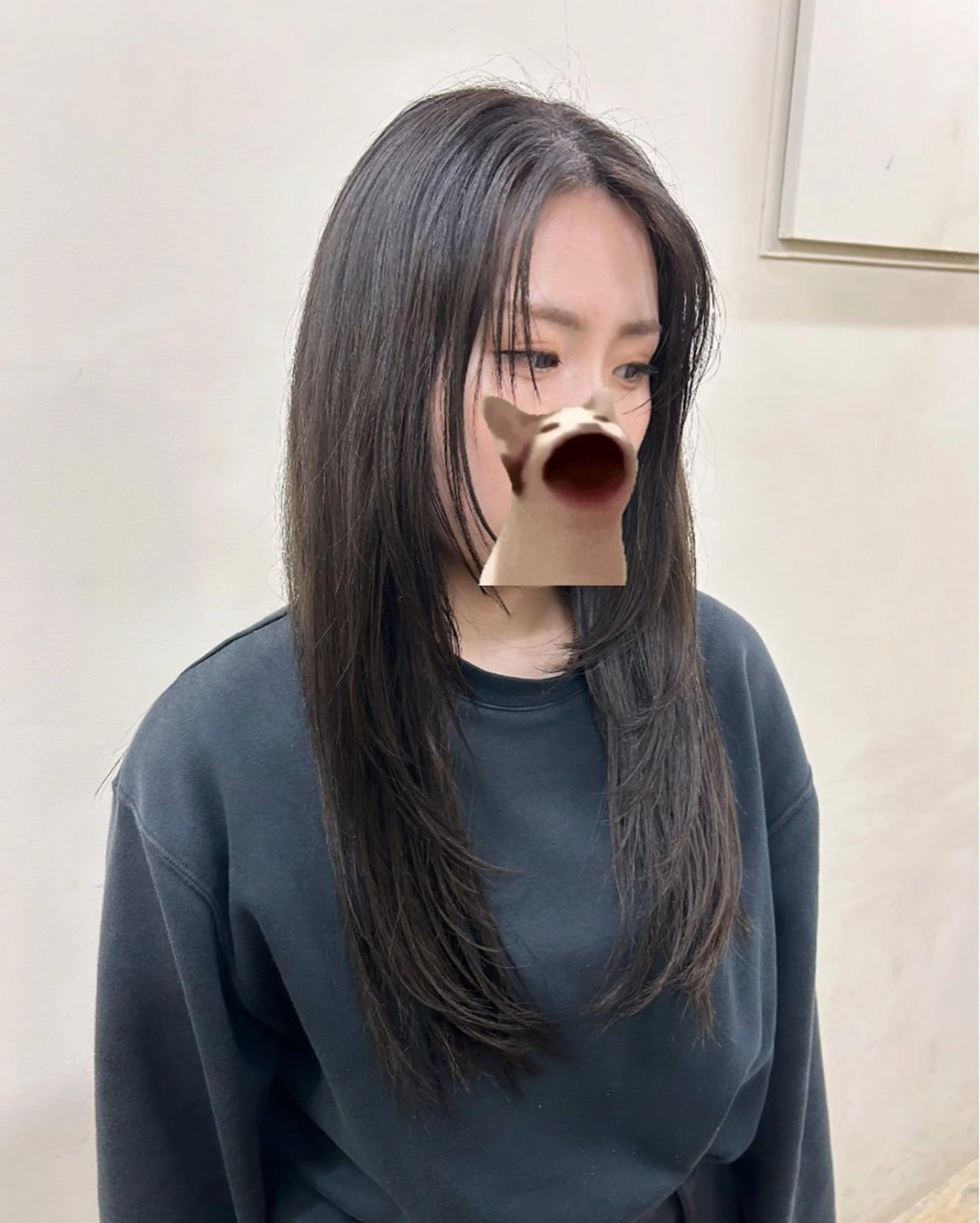 ロング カラー ﾖｼﾀﾞ ﾕｶのヘアスタイル