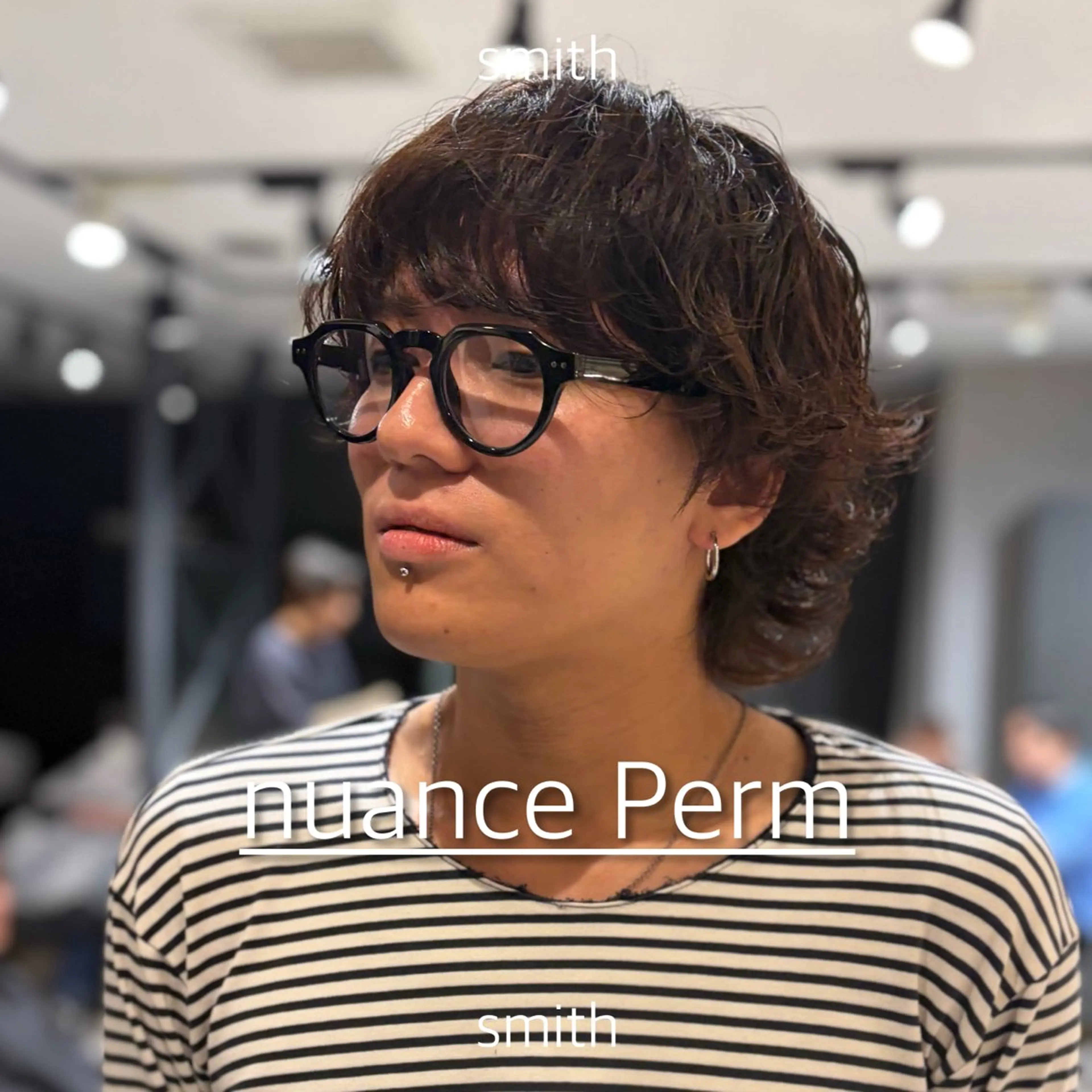 🐦‍🔥メンズカット＋パーマ＋ケアトリートメントの写真