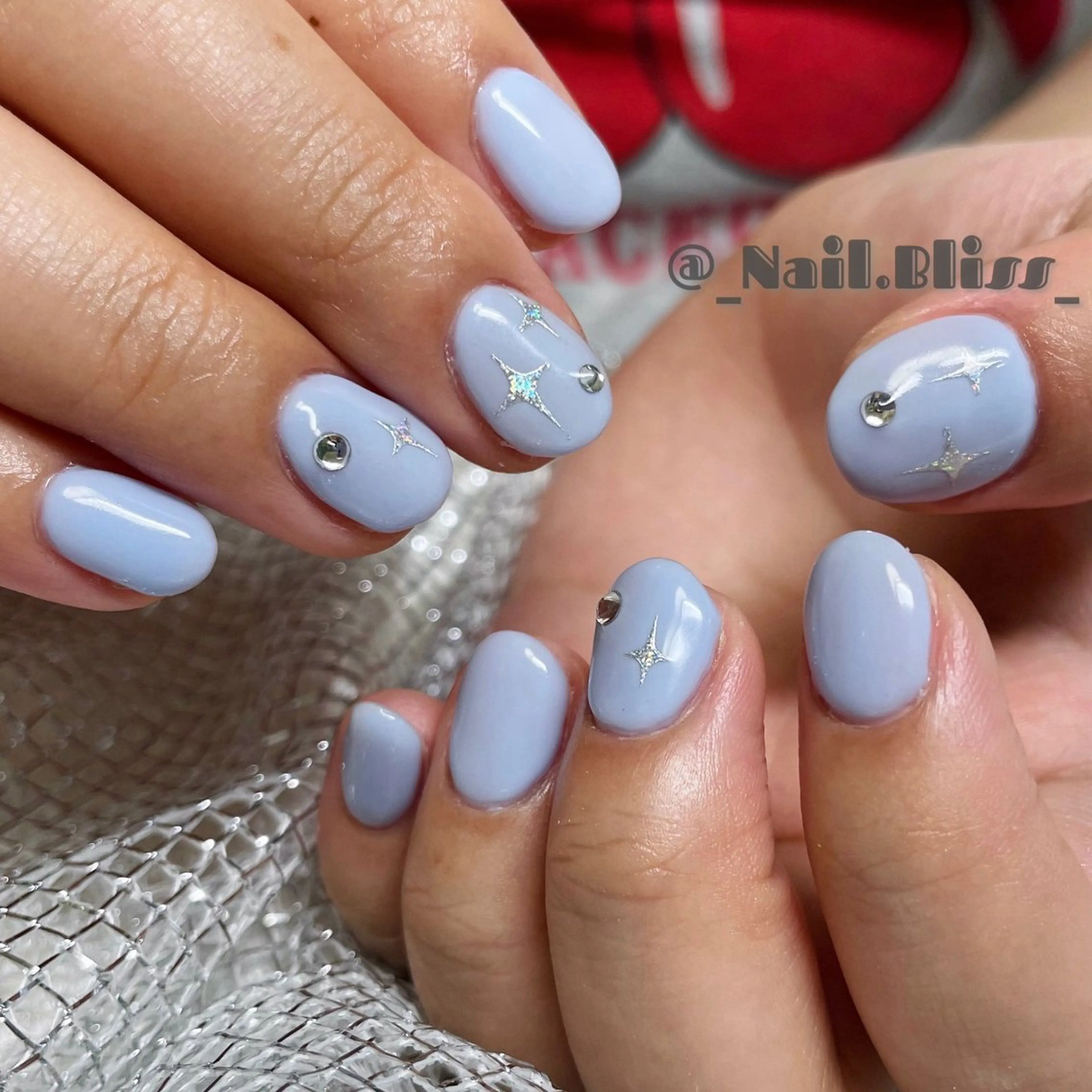 ネイル キラキラネイル シンプルネイル ハンドネイル NAIL BLISSのネイルデザイン