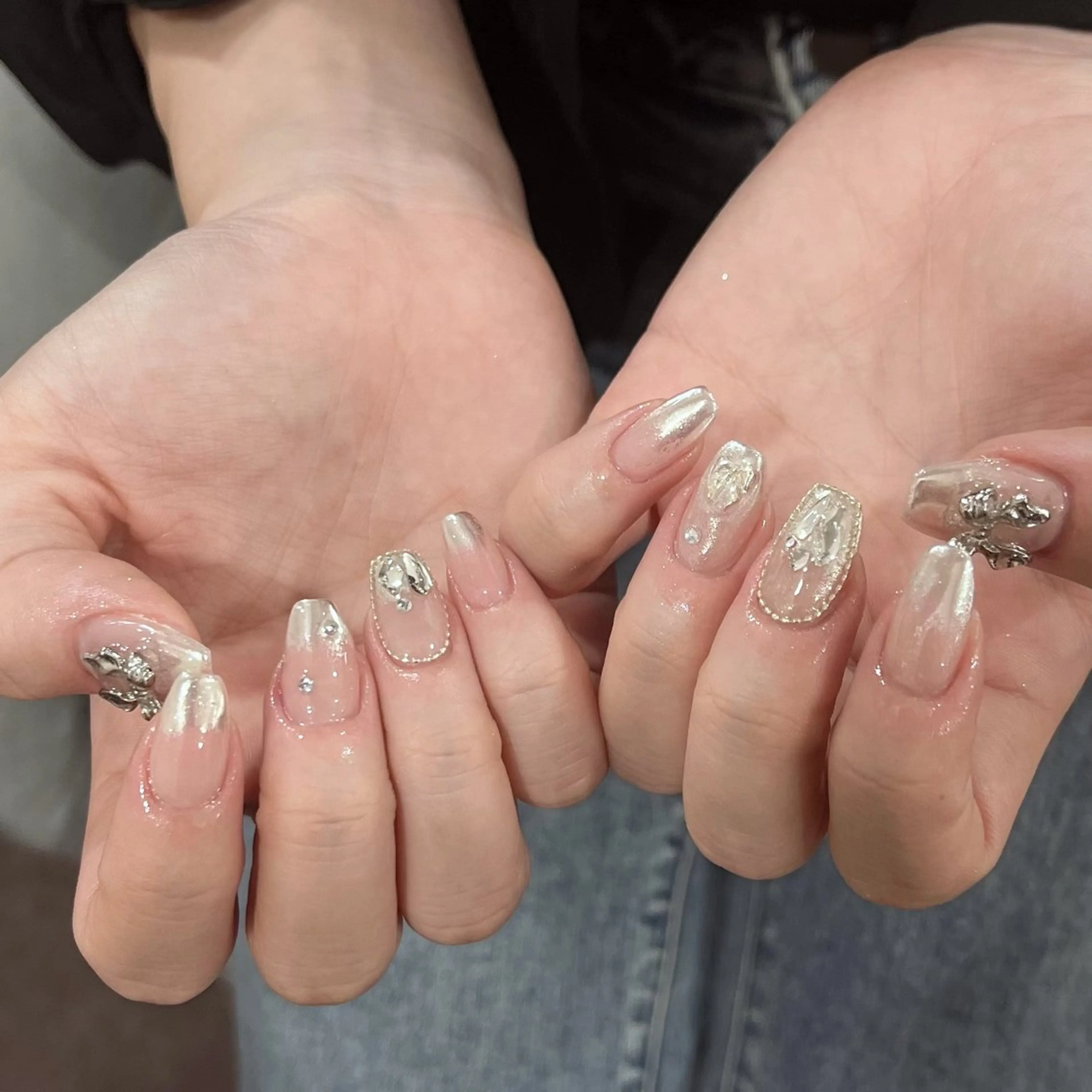 ネイル 韓国ネイル ワンホンネイル ハンドネイル ハンドケア Kawaii _Nailのネイルデザイン