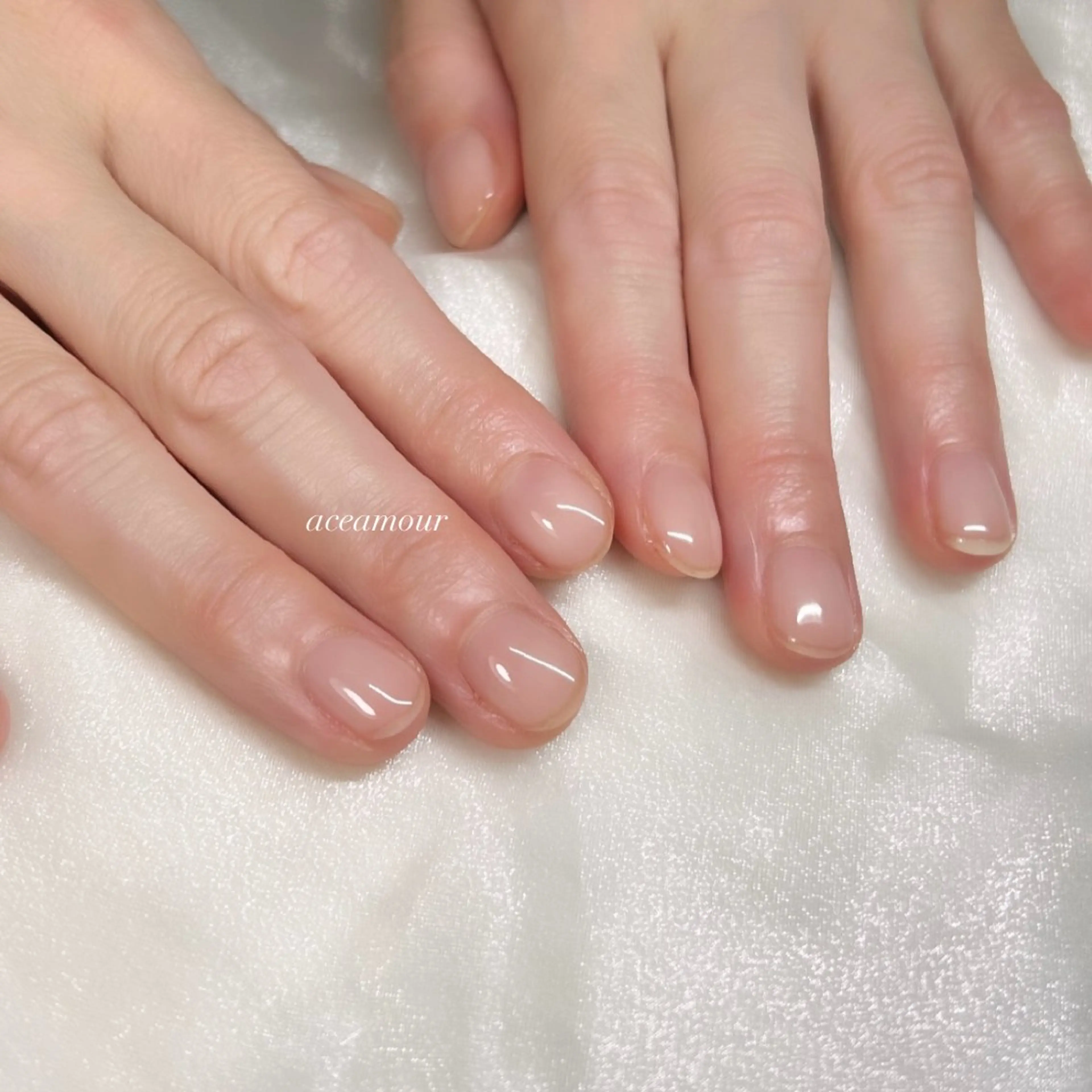 ネイル クリアネイル ハンドネイル ネイル/耳つぼ /新ホワイトニングのネイルデザイン