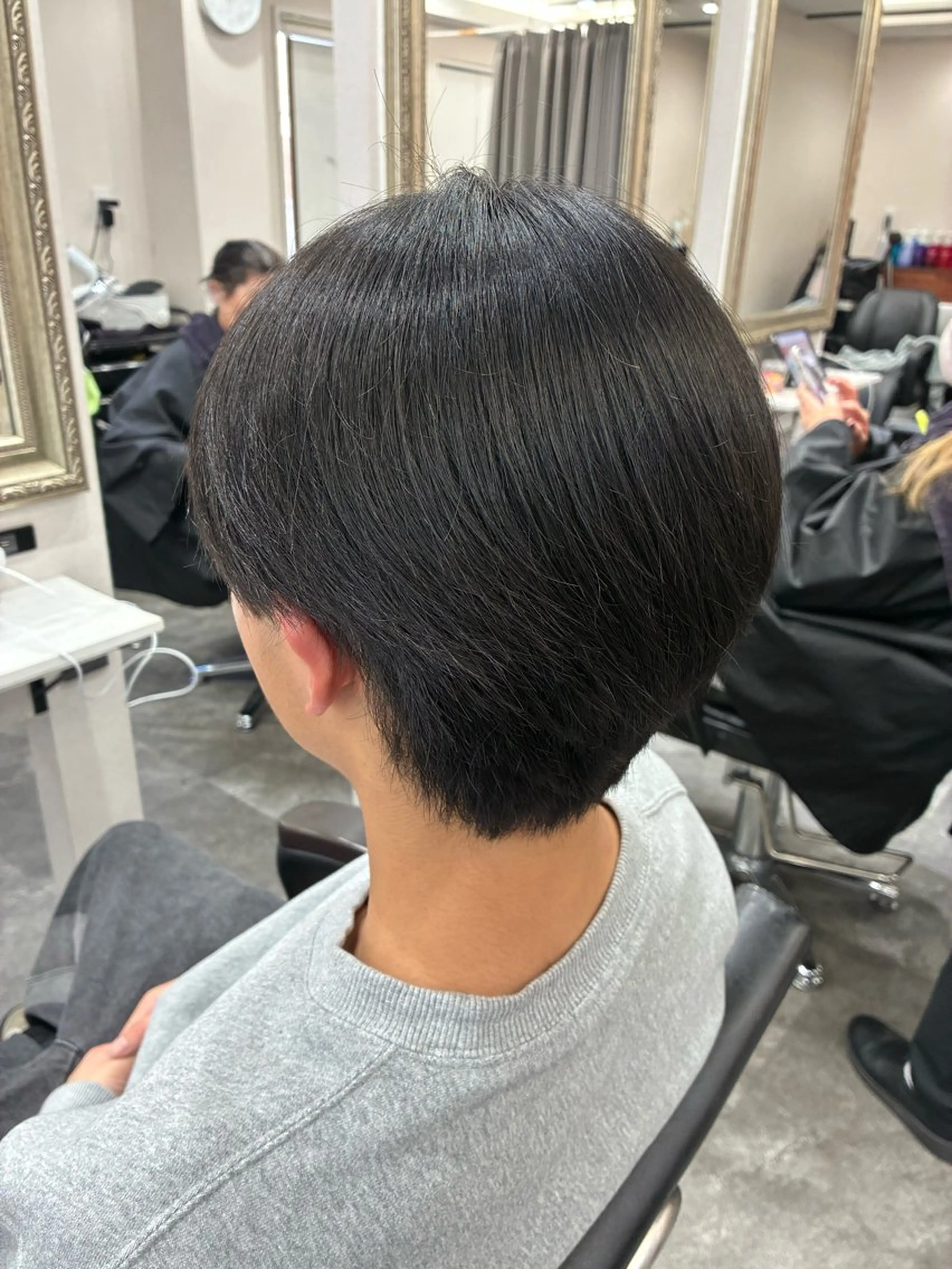 メンズ カット 五十嵐 満梨奈のヘアスタイル