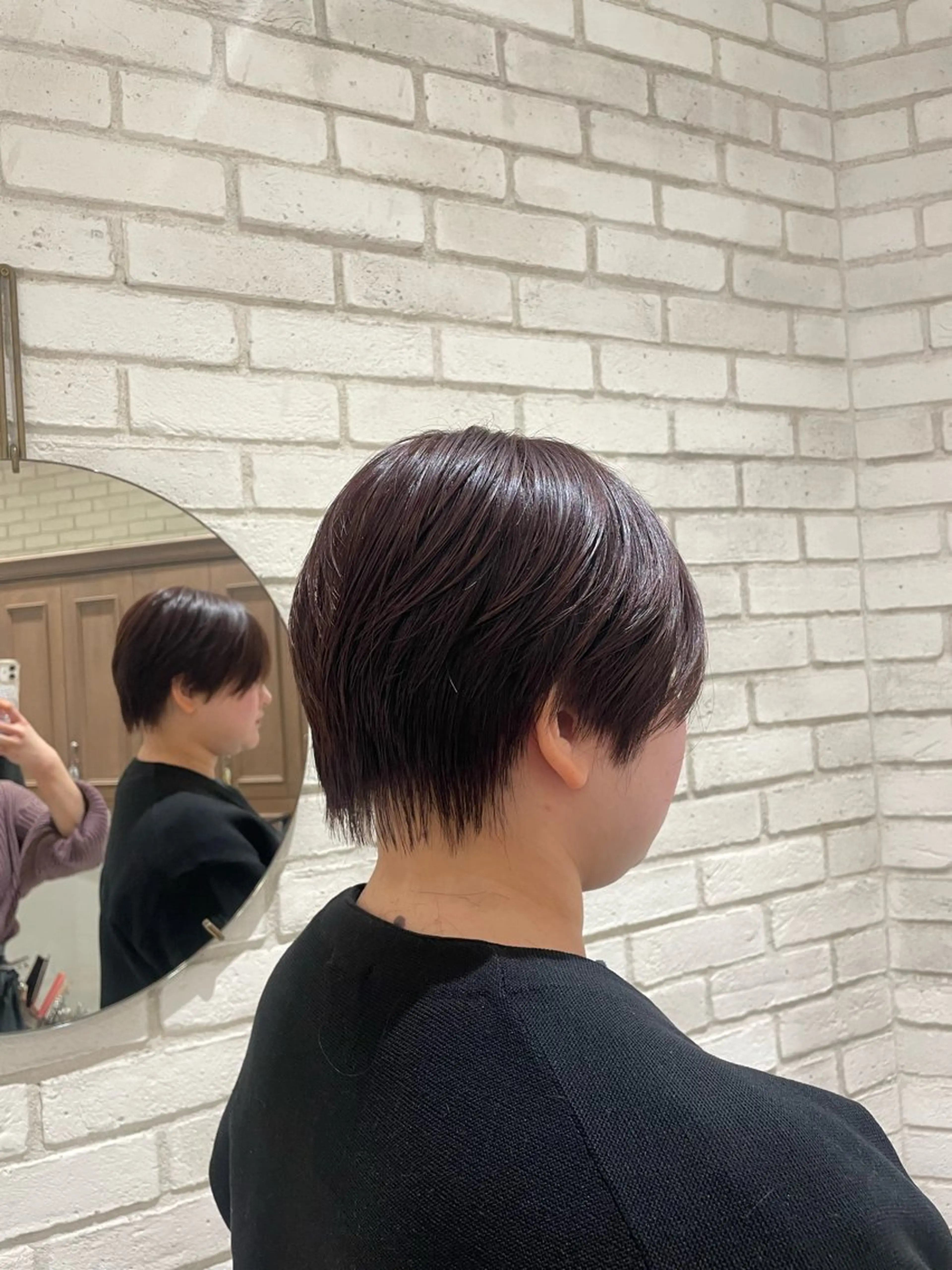 ショート シモカワ マシロのヘアスタイル