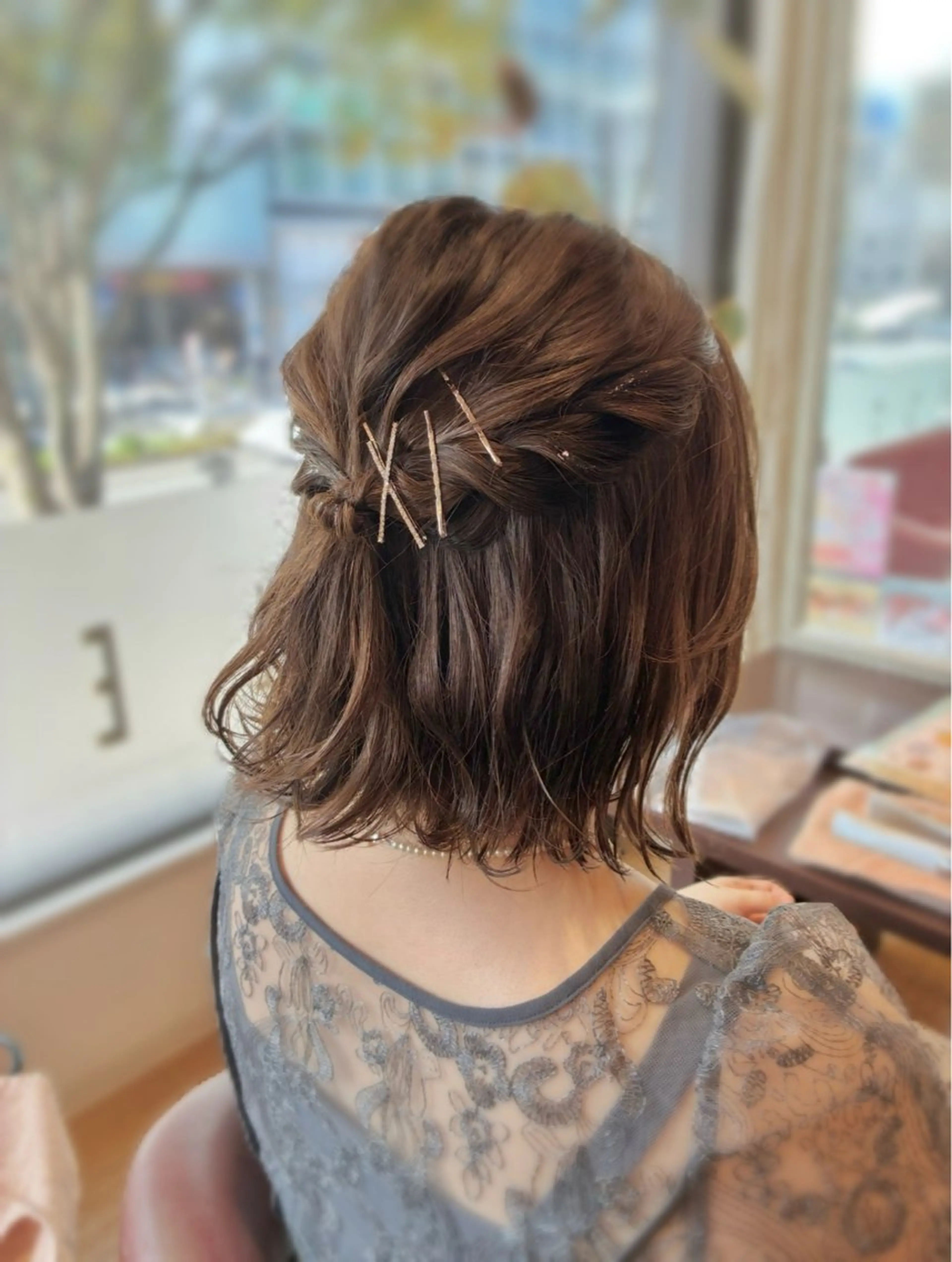 ヘアアレンジ ヘアセット レナーク イスト ひとみのヘアスタイル