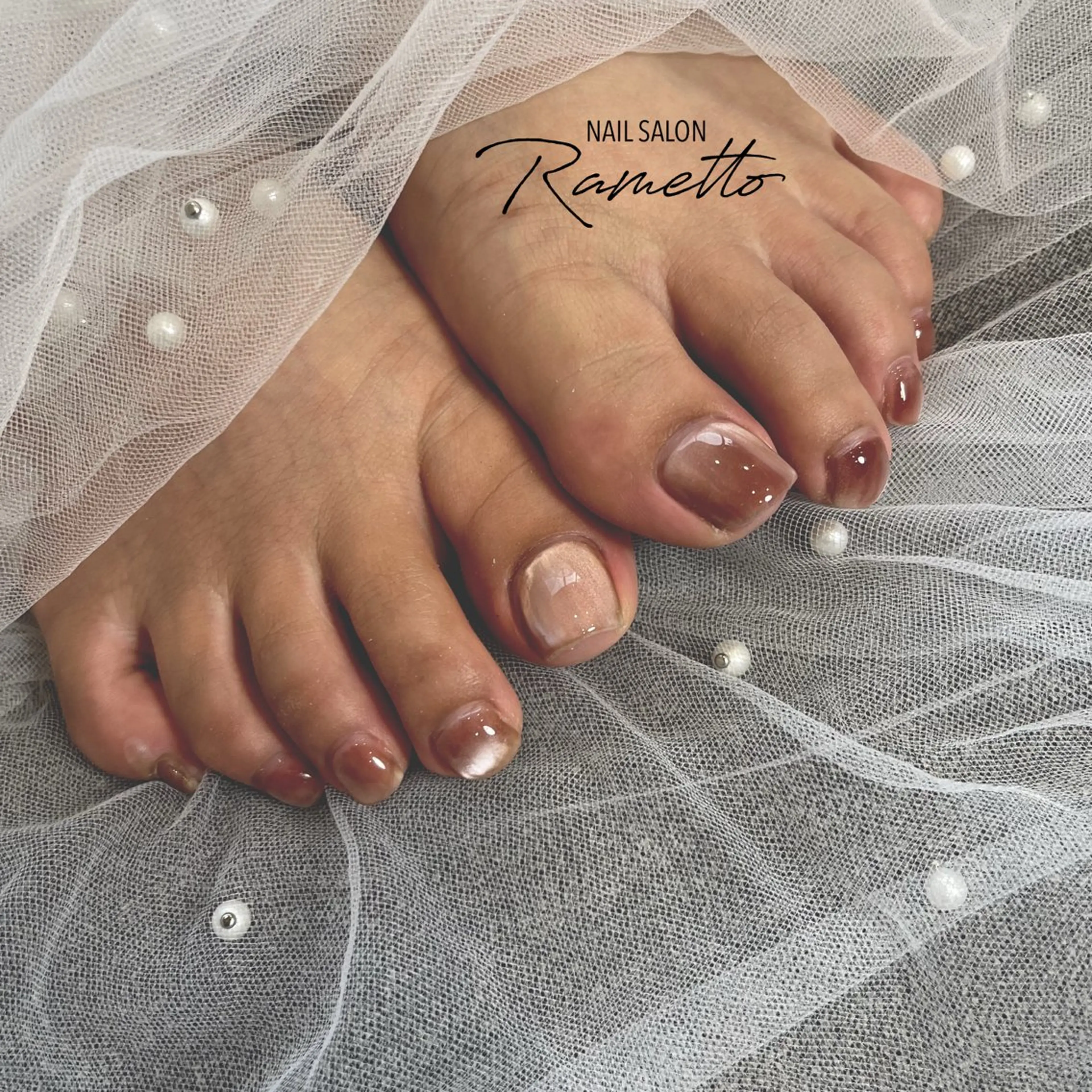 ネイル フットネイル NAILSALON Ramettoのネイルデザイン