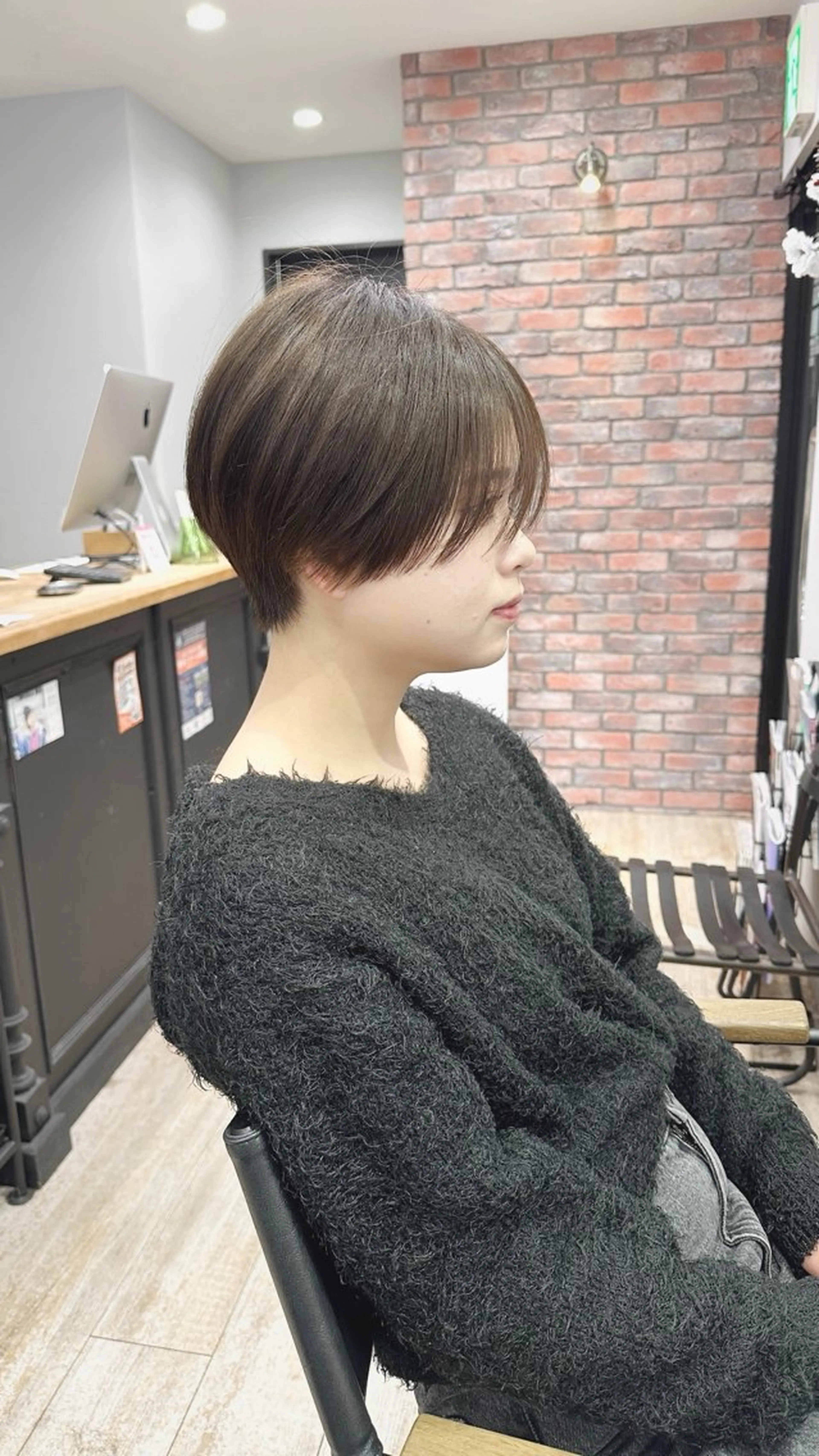 ショート カット ヘアカラー トリートメント 高橋 一矢のヘアスタイル