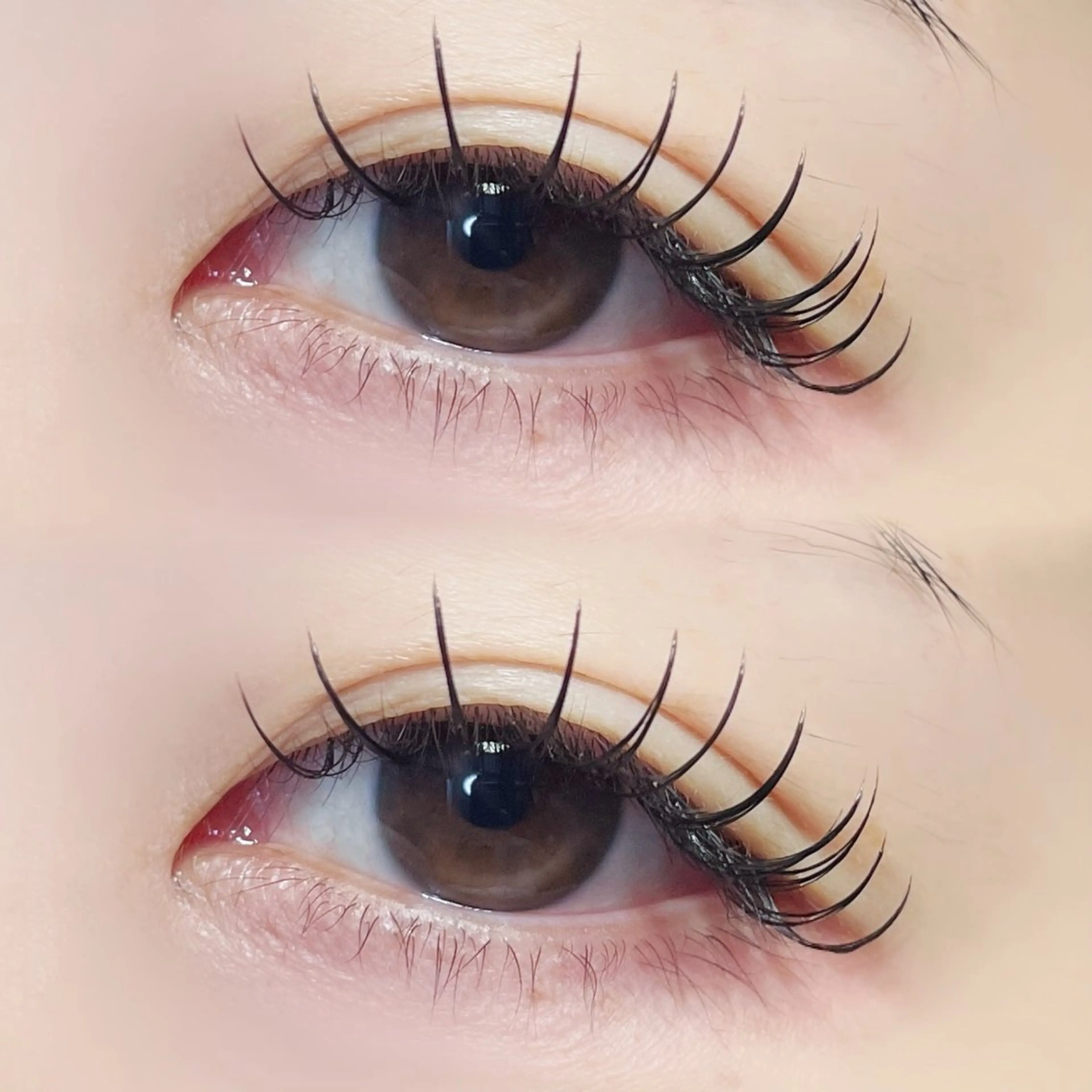 マツエク・マツパ フラットラッシュ ECLIN YUZUNAのマツエク・マツパデザイン