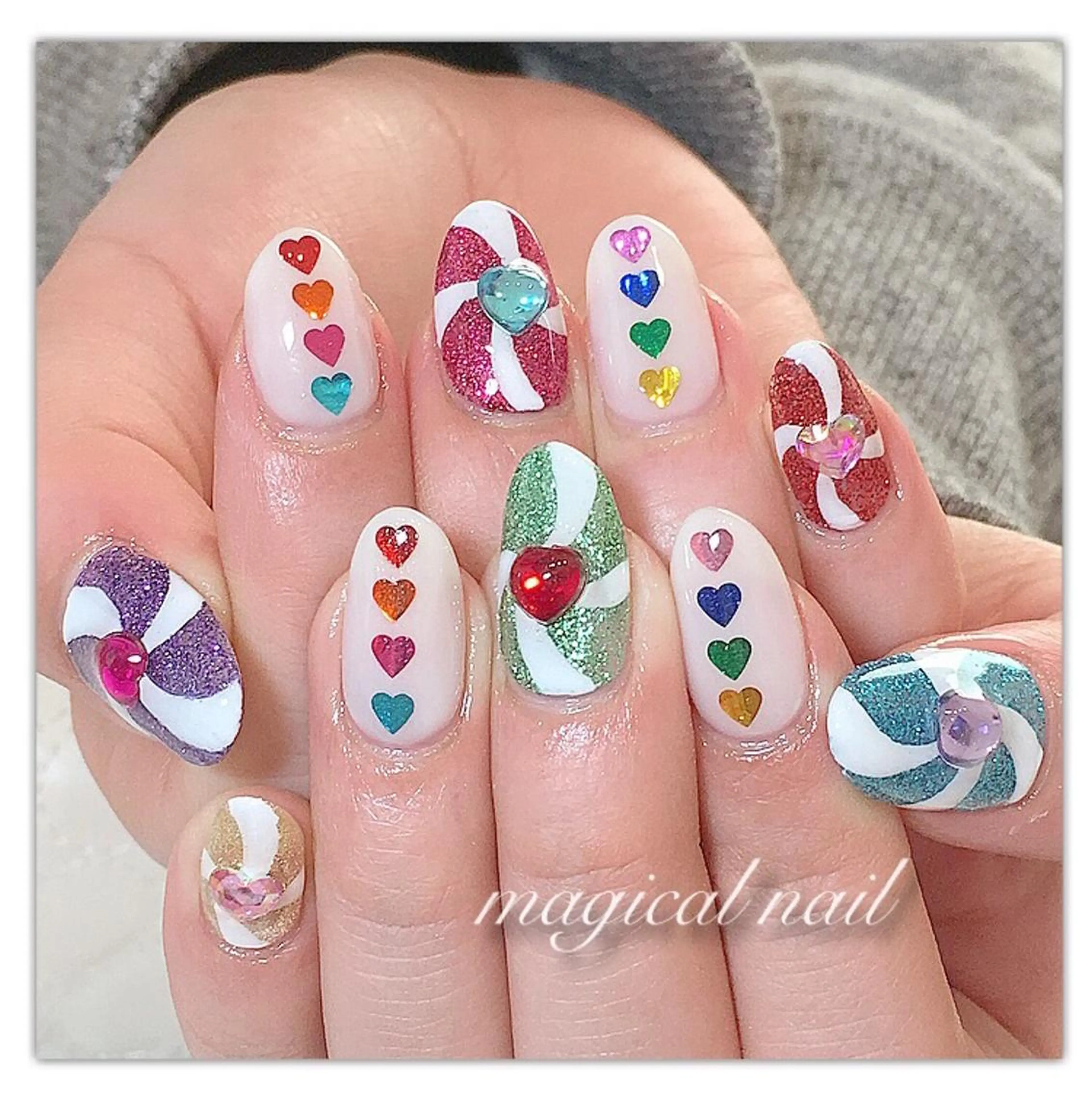 ネイル ハンドネイル magical nailのネイルデザイン