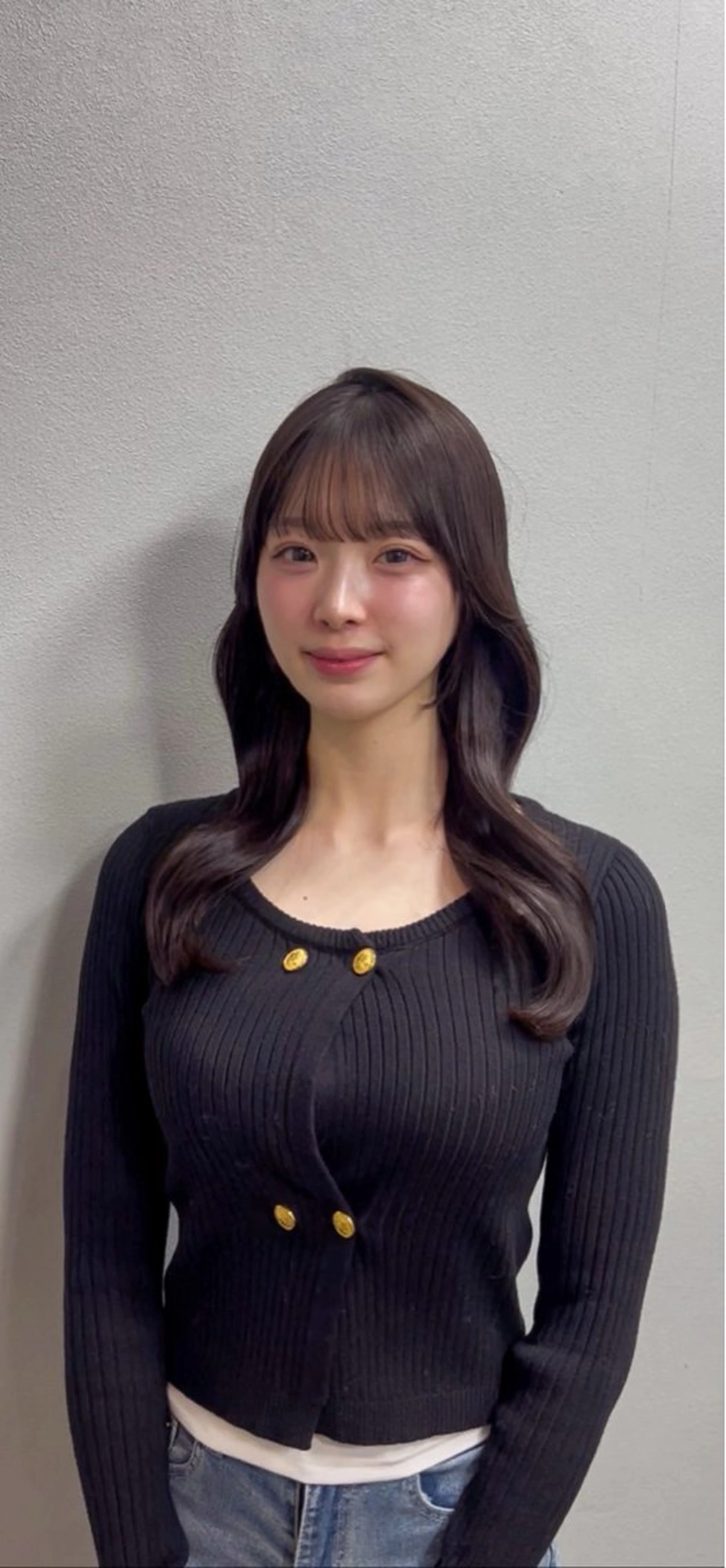 セミロング カラー ブラウンカラー オリーブブラウン レイヤーカット 似合わせカット カット ヘアカラー トリートメント yori所属・kokoro/ レイヤーstyle✭のヘアスタイル