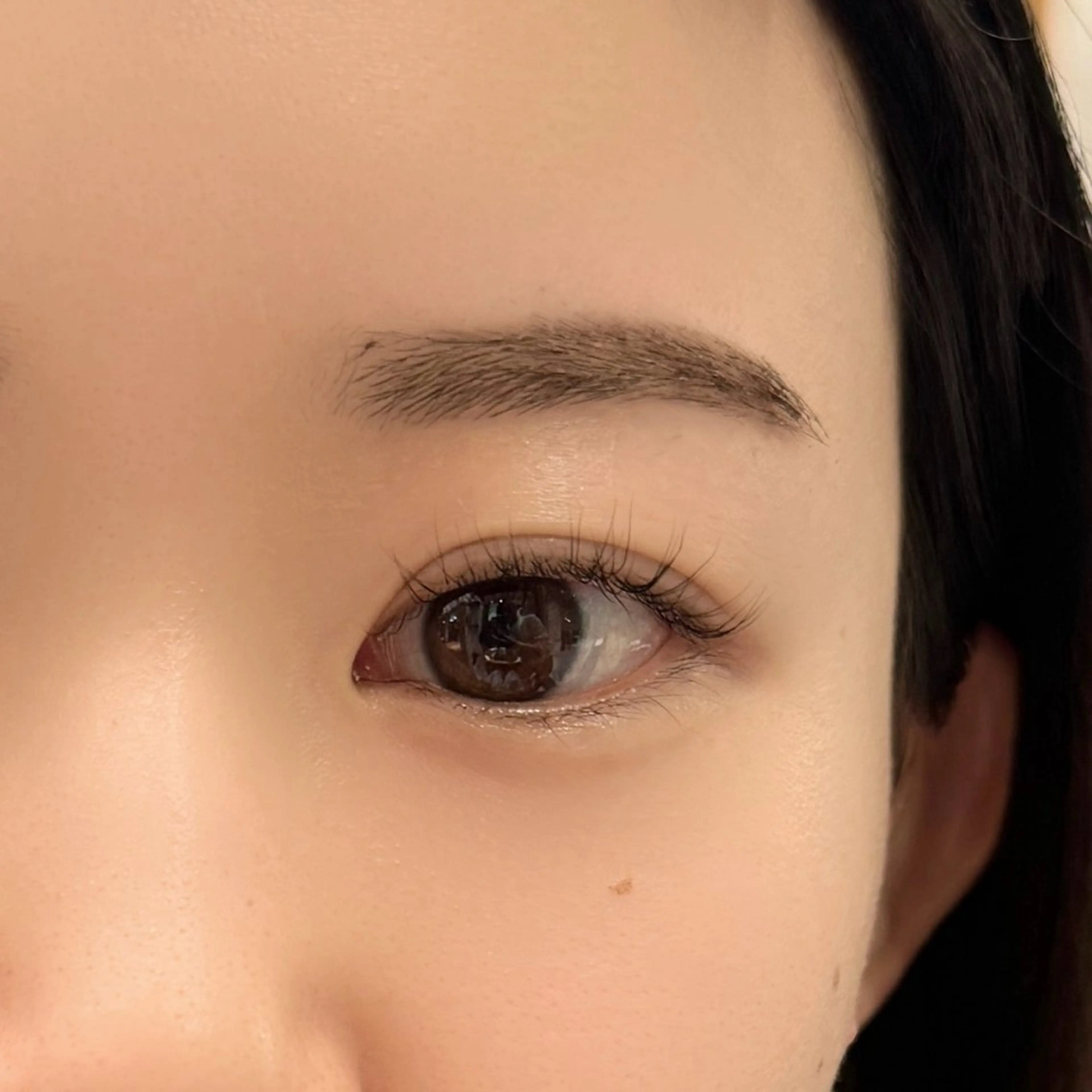 アイブロウ カラーモデル𓍲艶髪 🫧秋積日向のヘアスタイル