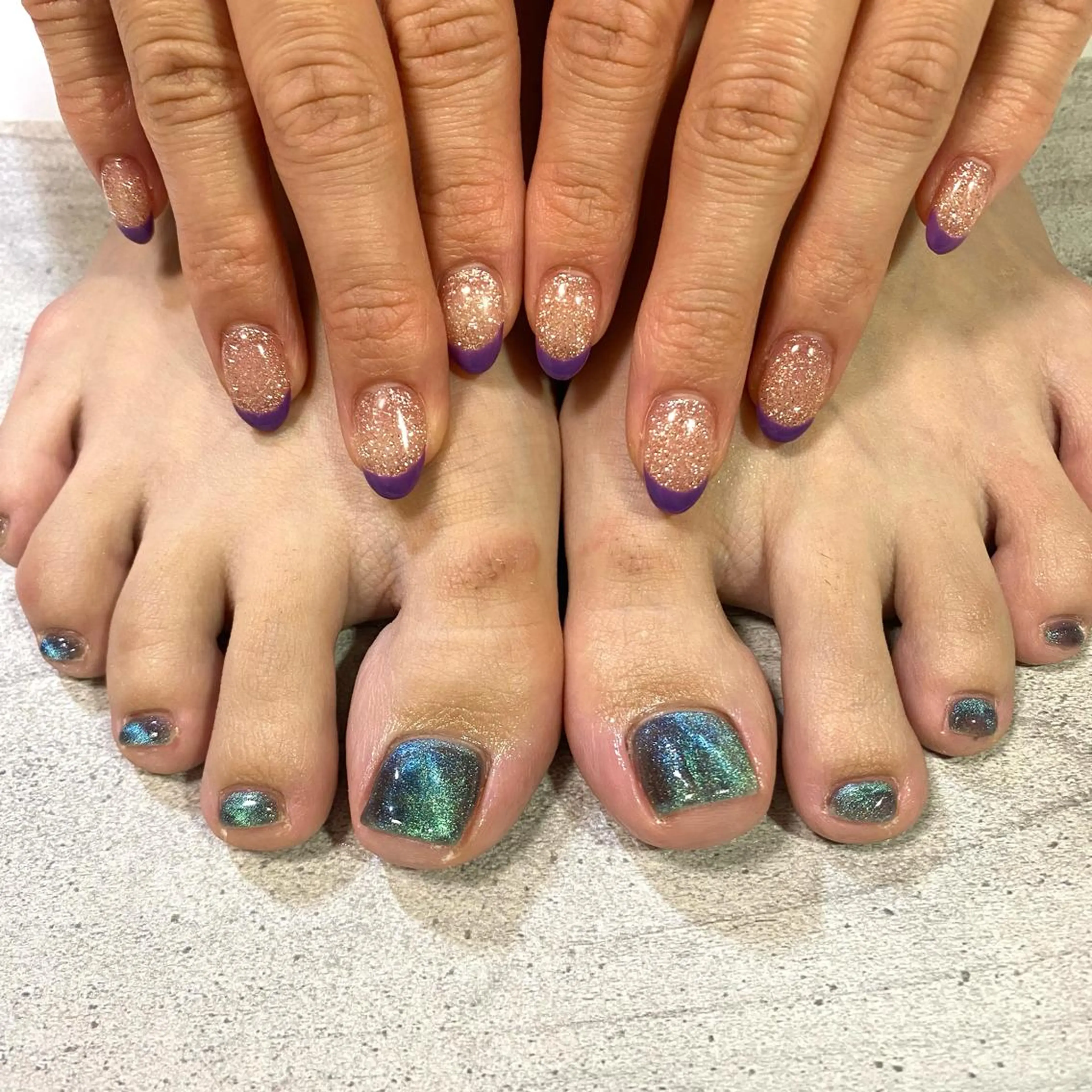 オフ込み🙆‍♀️🉐ハンド＆フット【シンプルコース】の写真