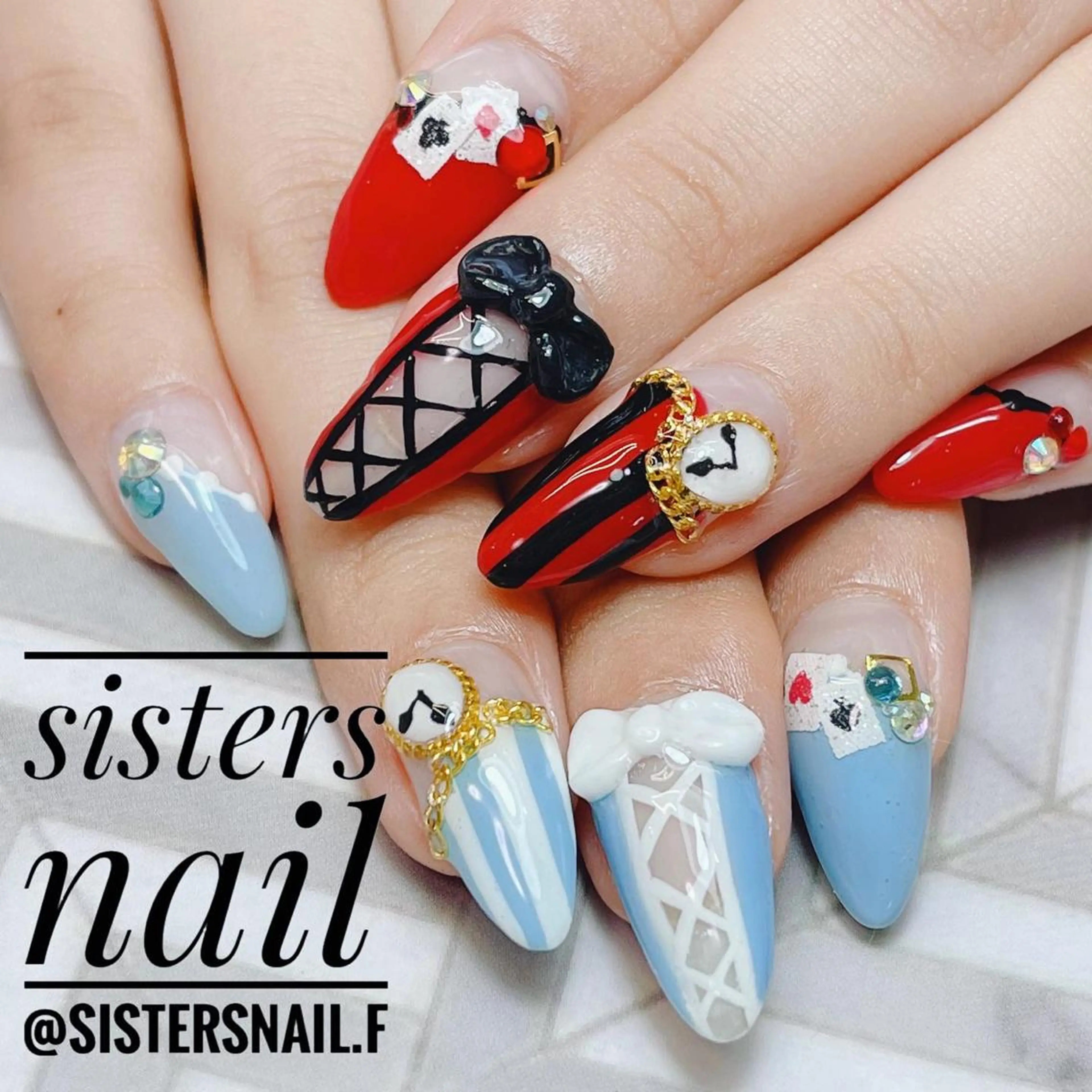 ネイル アートネイル sisters nail.fのネイルデザイン
