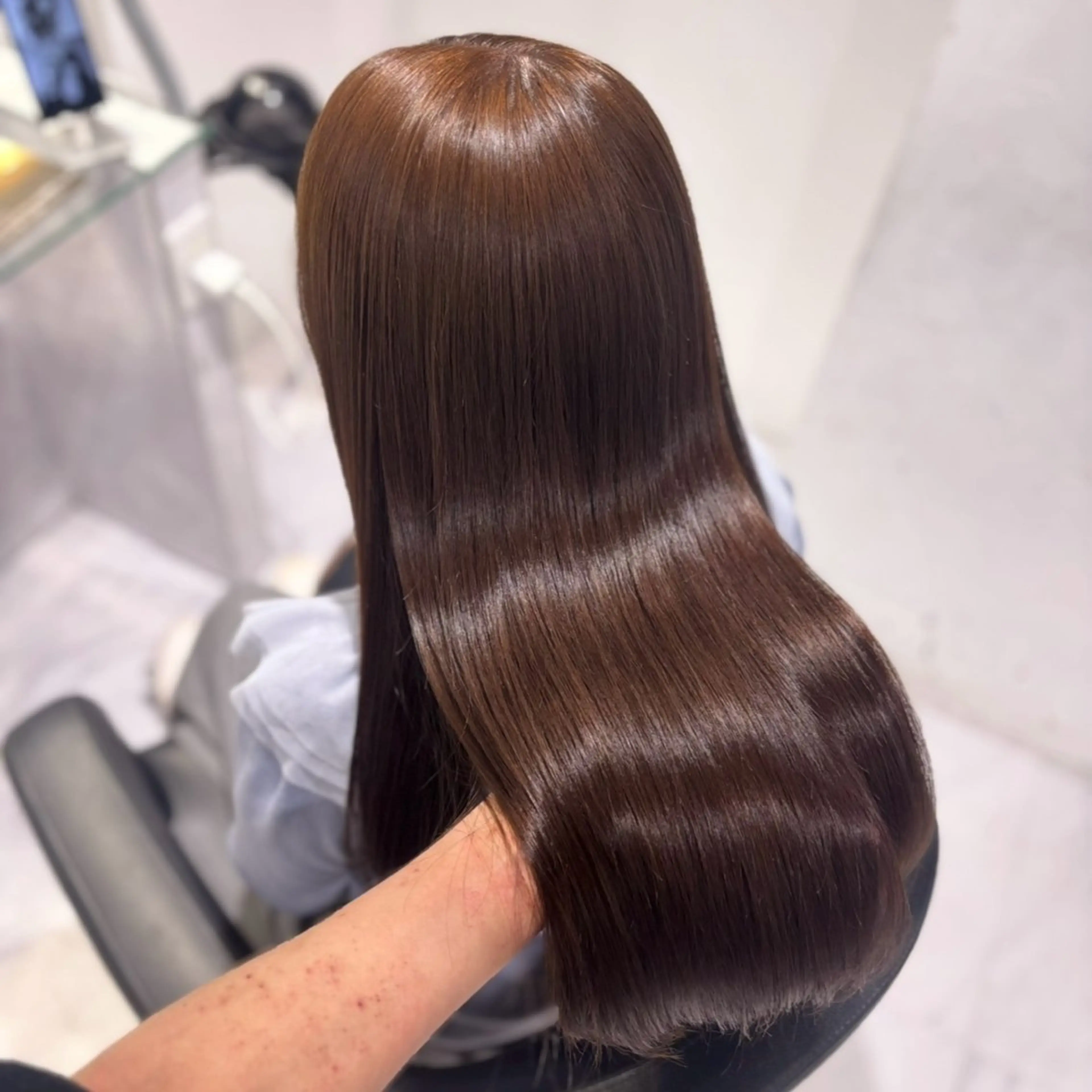 ロング カラー 淡めベージュ🤎ショ ート🤎Kiyokaのヘアスタイル