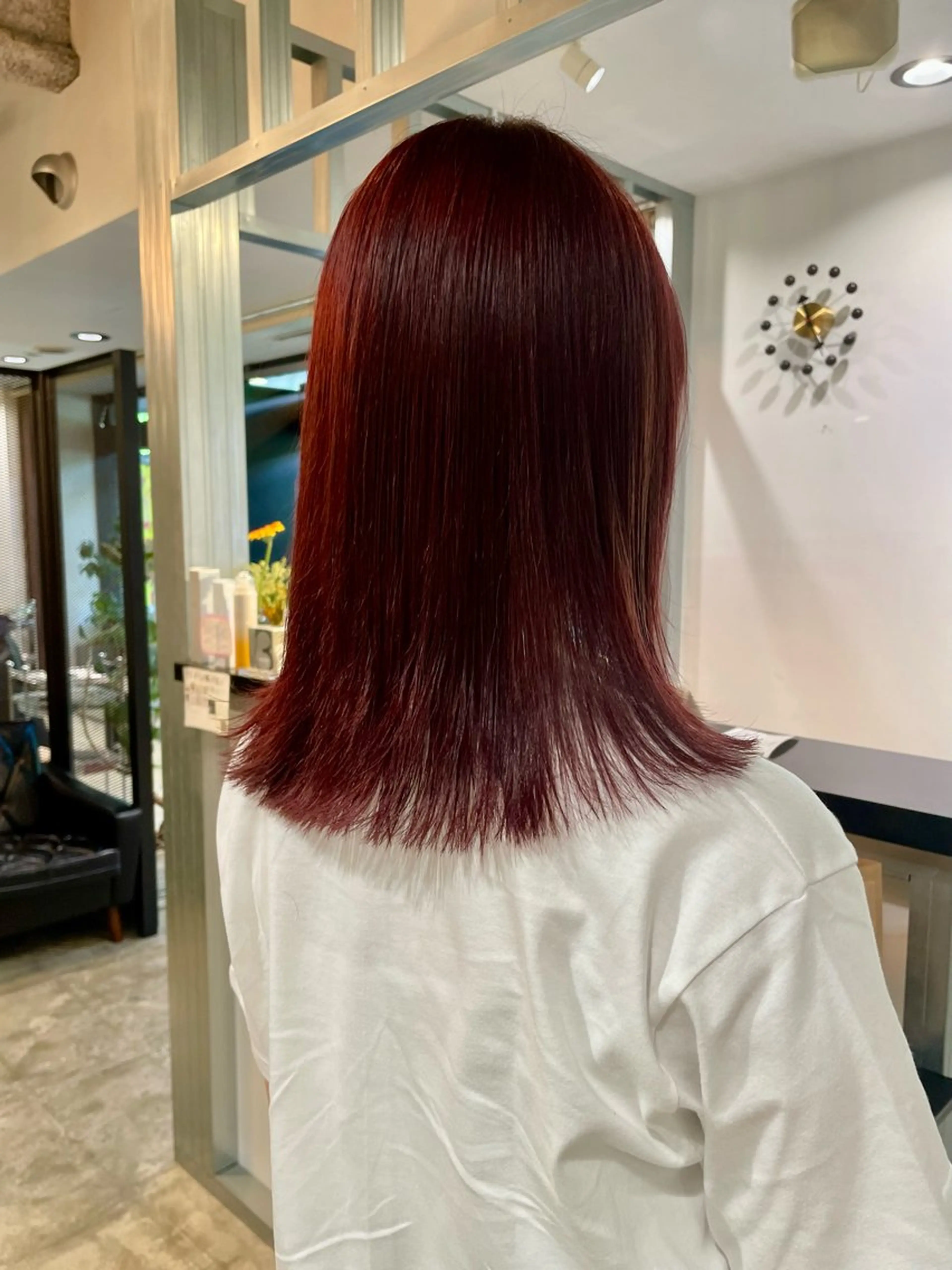ミディアム yearn所属・naho✂︎bob/ layerのヘアスタイル