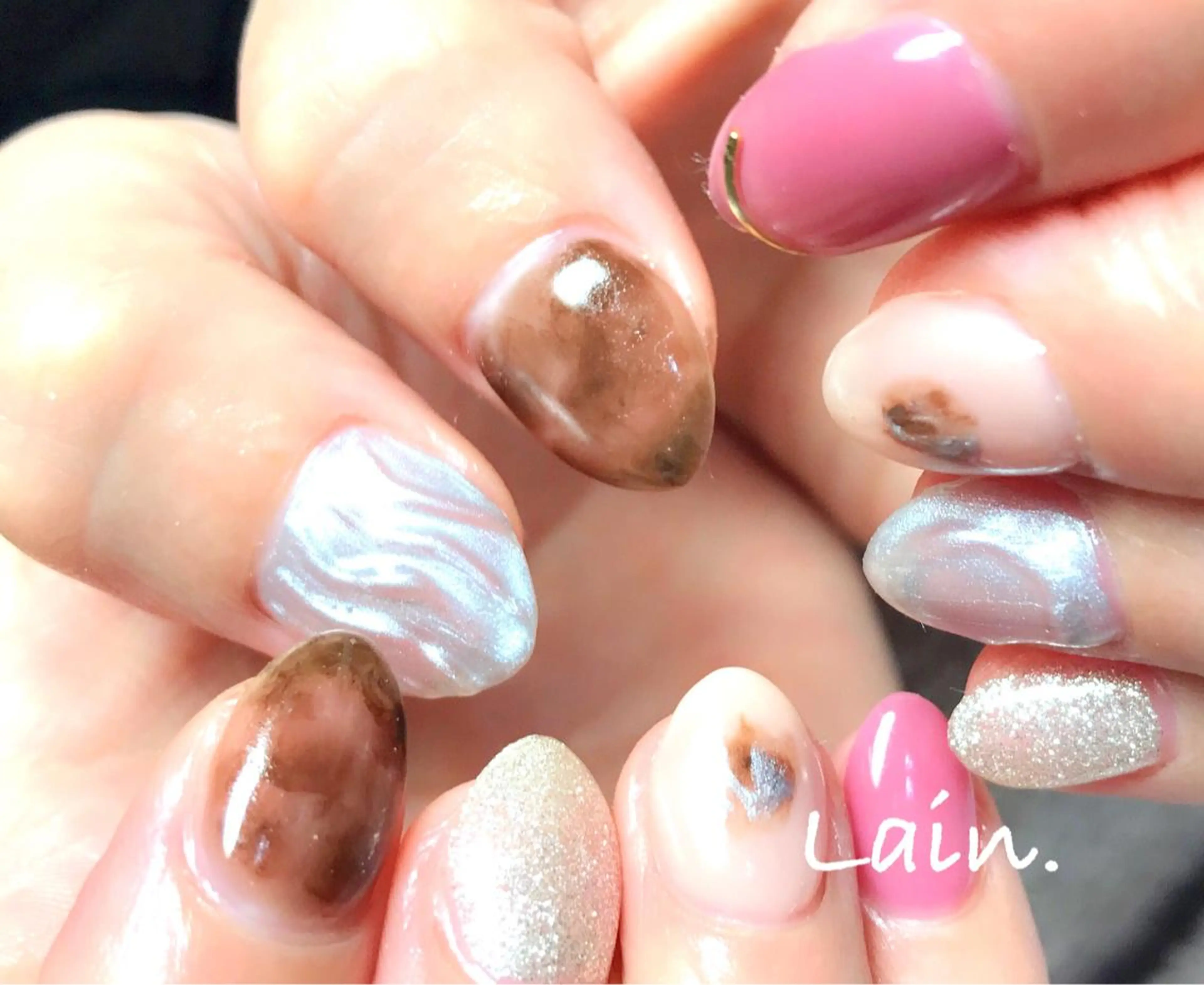 ネイル Liennail 持込デザインやり放題のネイルデザイン