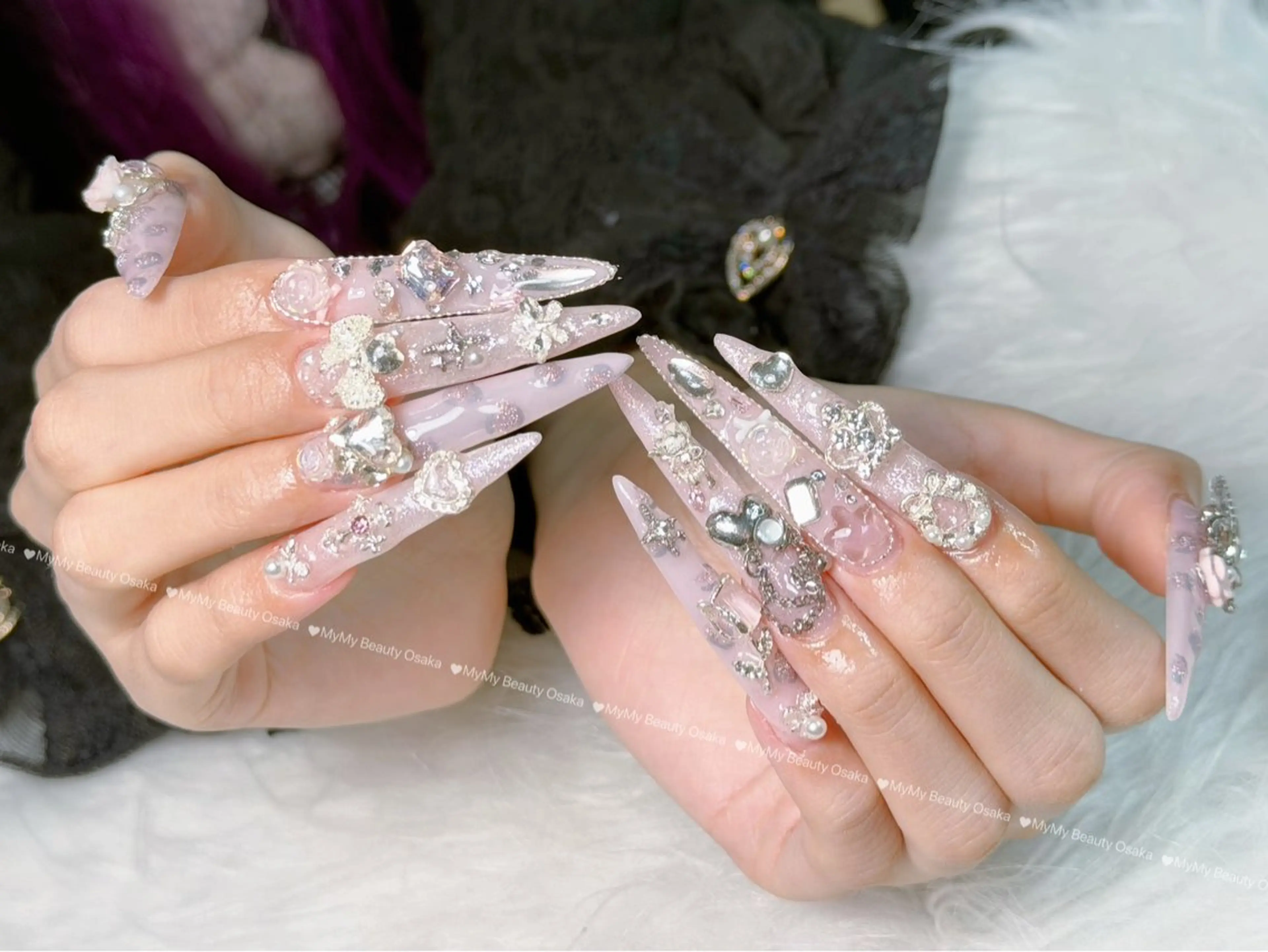 (オフあり) ❤️デザイン持ち込み・長さだし10本・練習期間だけの写真