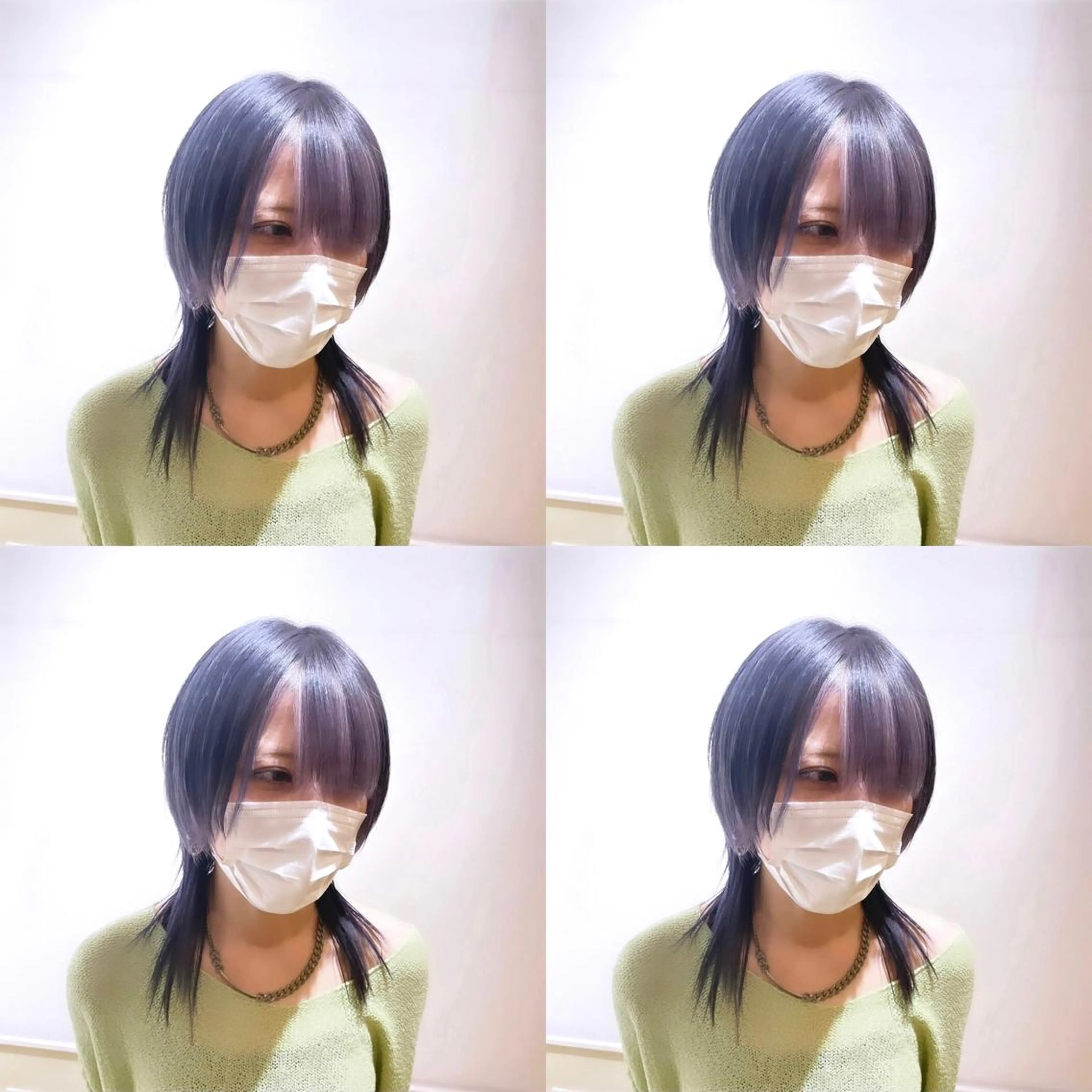 ミディアム カラー ダークグレー 🌟トップデザイナー 高橋🌟のヘアスタイル