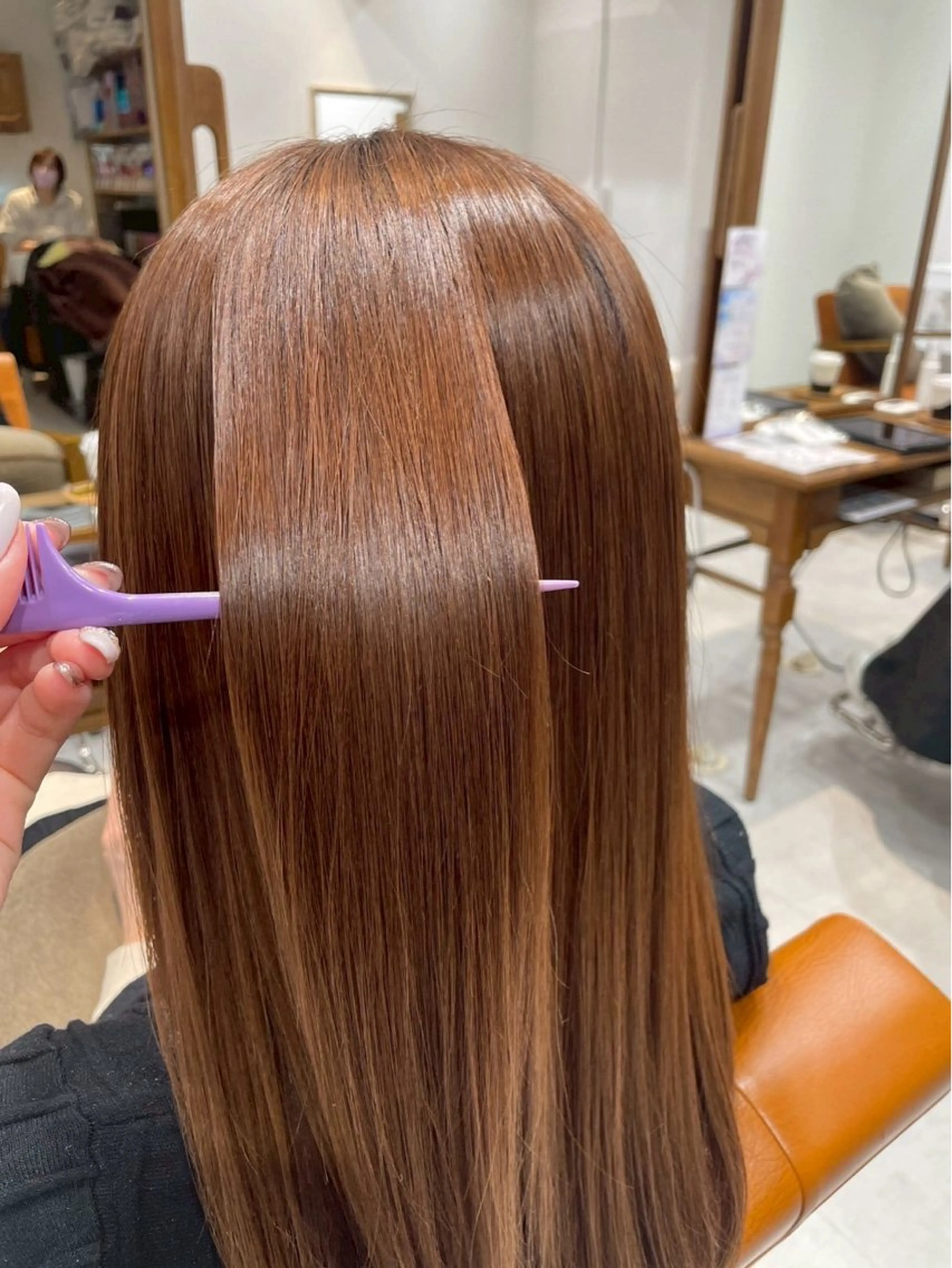 ロング 🫧艶髪カラー🫧 伊原修子のヘアスタイル