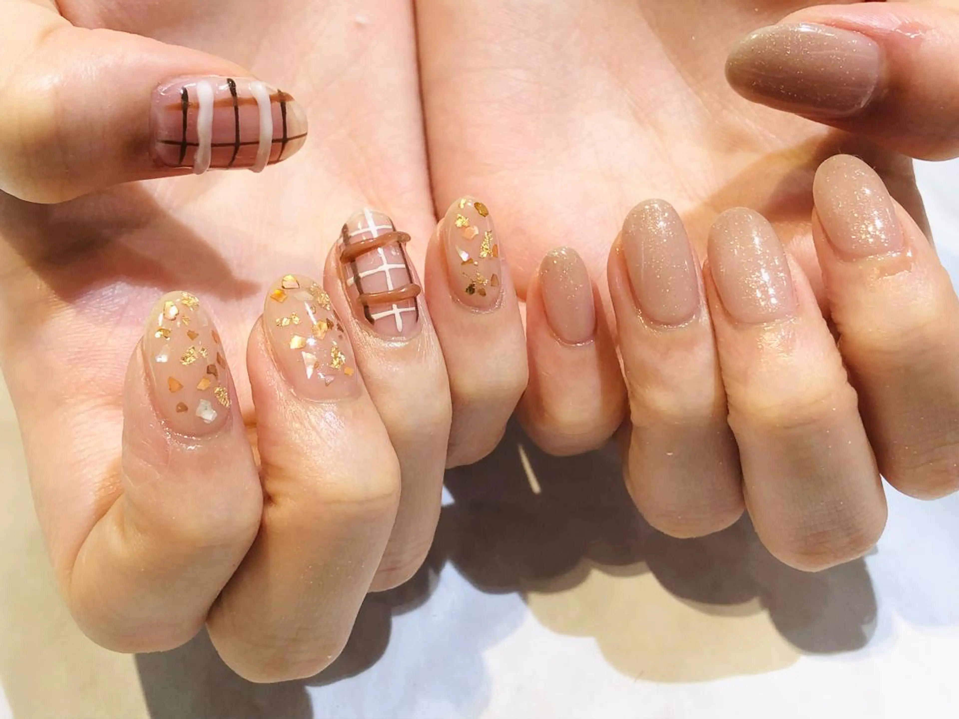 ネイル 舞田 苑香のネイルデザイン