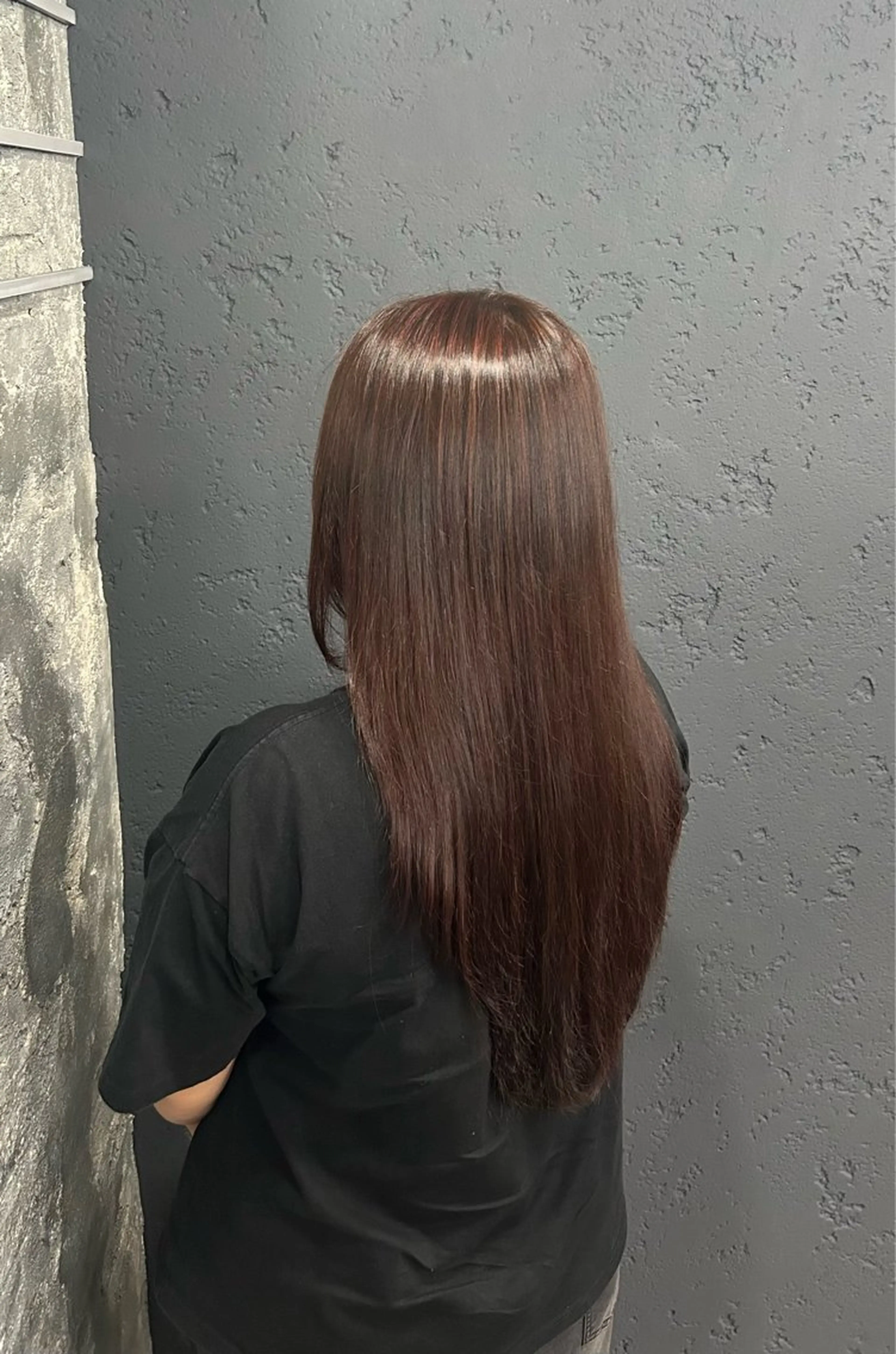 ロング カラー ハイライトカラー ハイライト ブリーチ・カットモデ ル🎀serenaのヘアスタイル