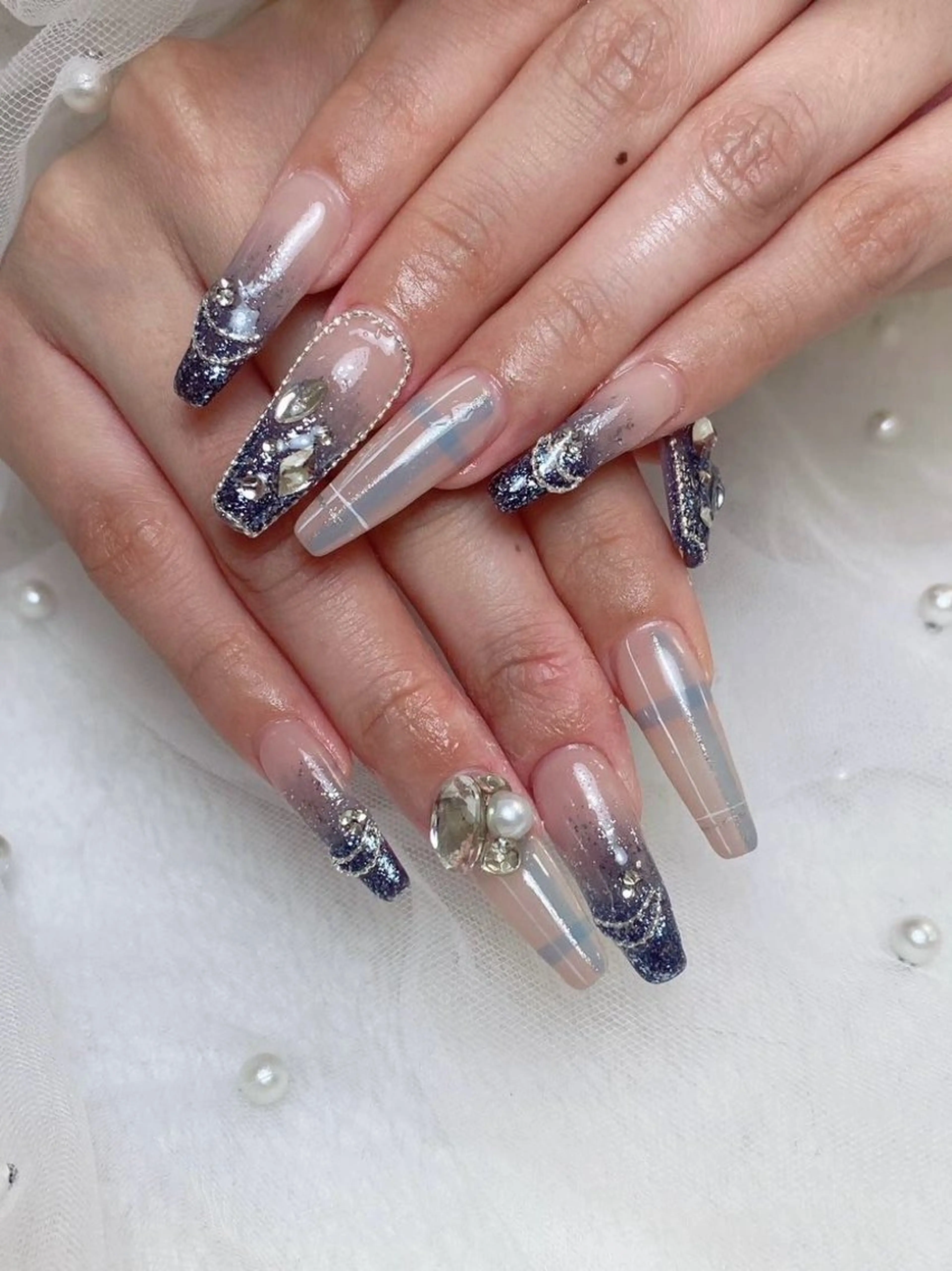 ネイル ハンドネイル ロータス Naのネイルデザイン