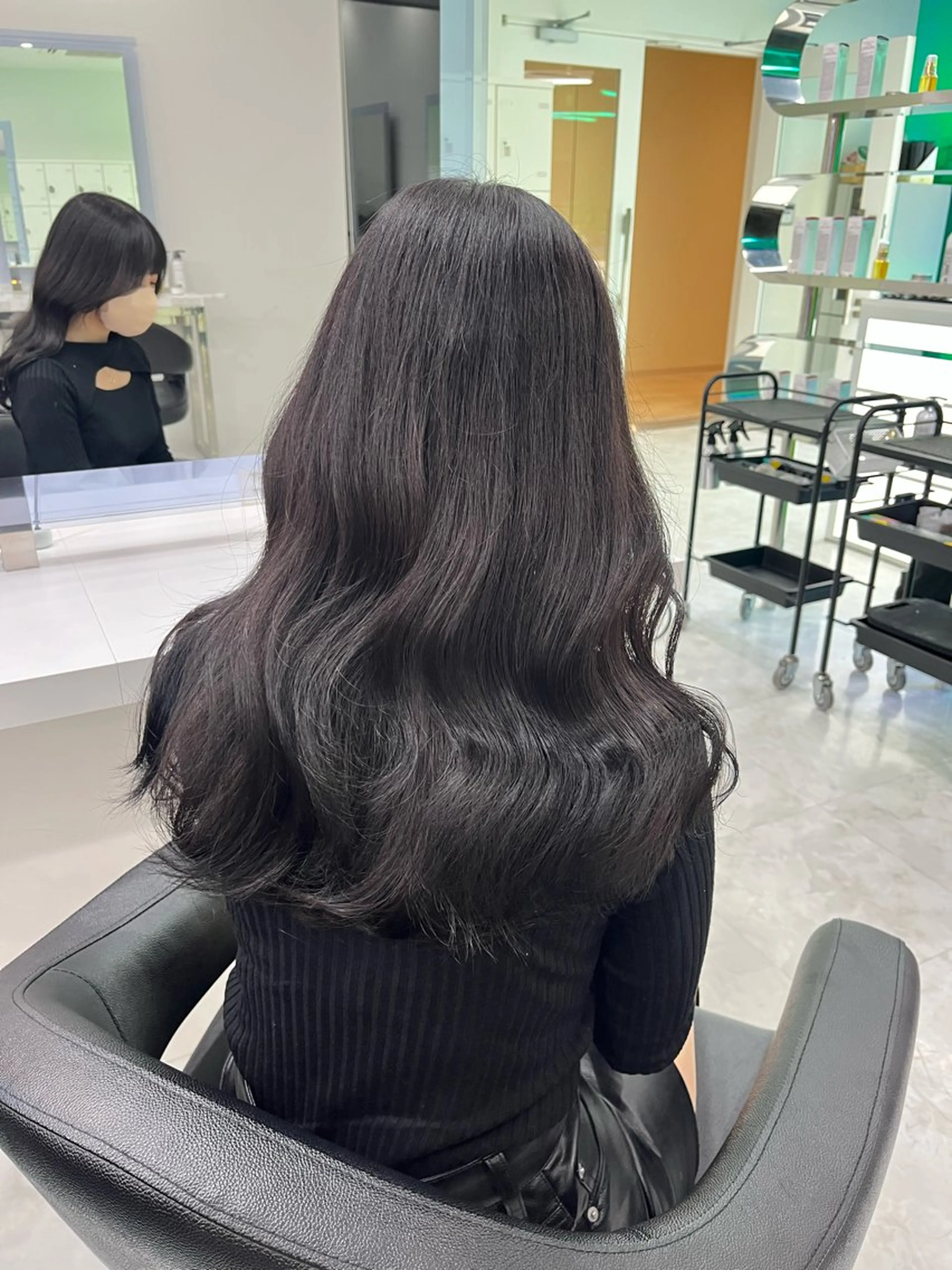 ロング カラー 表参道/透明感カラー /暗髪/ジュキヤのヘアスタイル