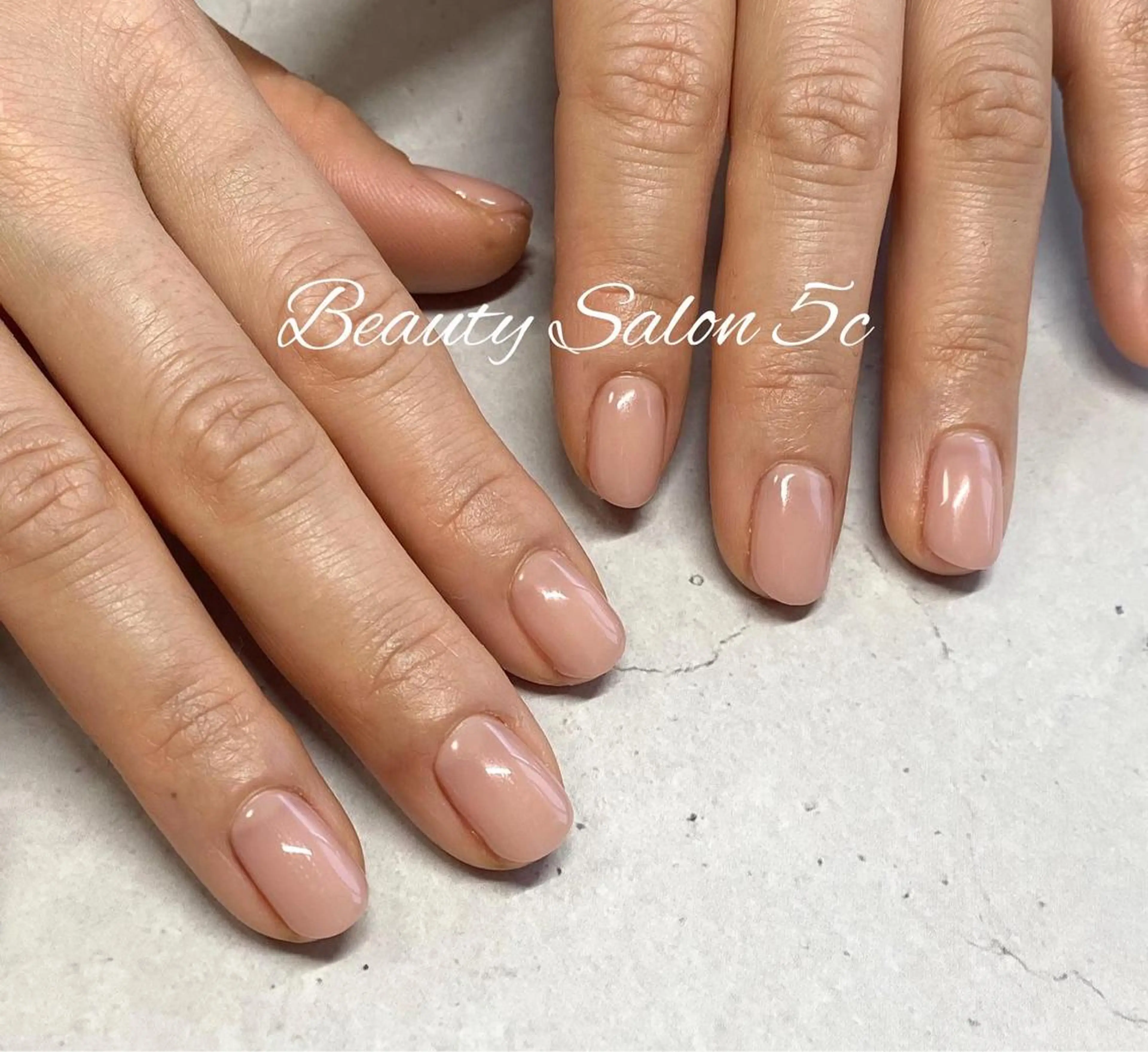 ネイル ワンカラーネイル ハンドネイル Beauty Salon5cのネイルデザイン