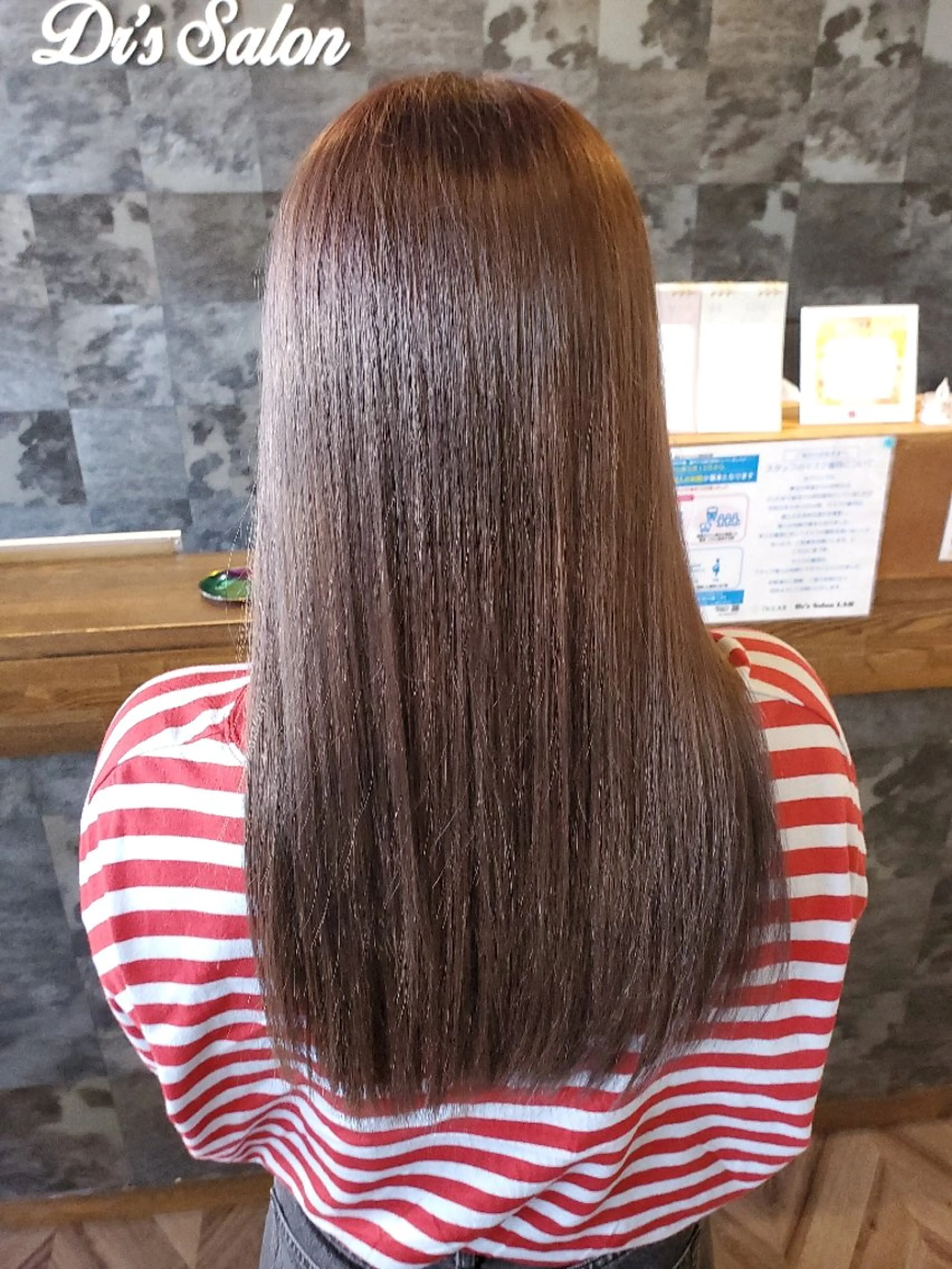 セミロング カラー Dr's Salon LAB所属・小島　崇義 ブリーチお任せ下さいのヘアスタイル