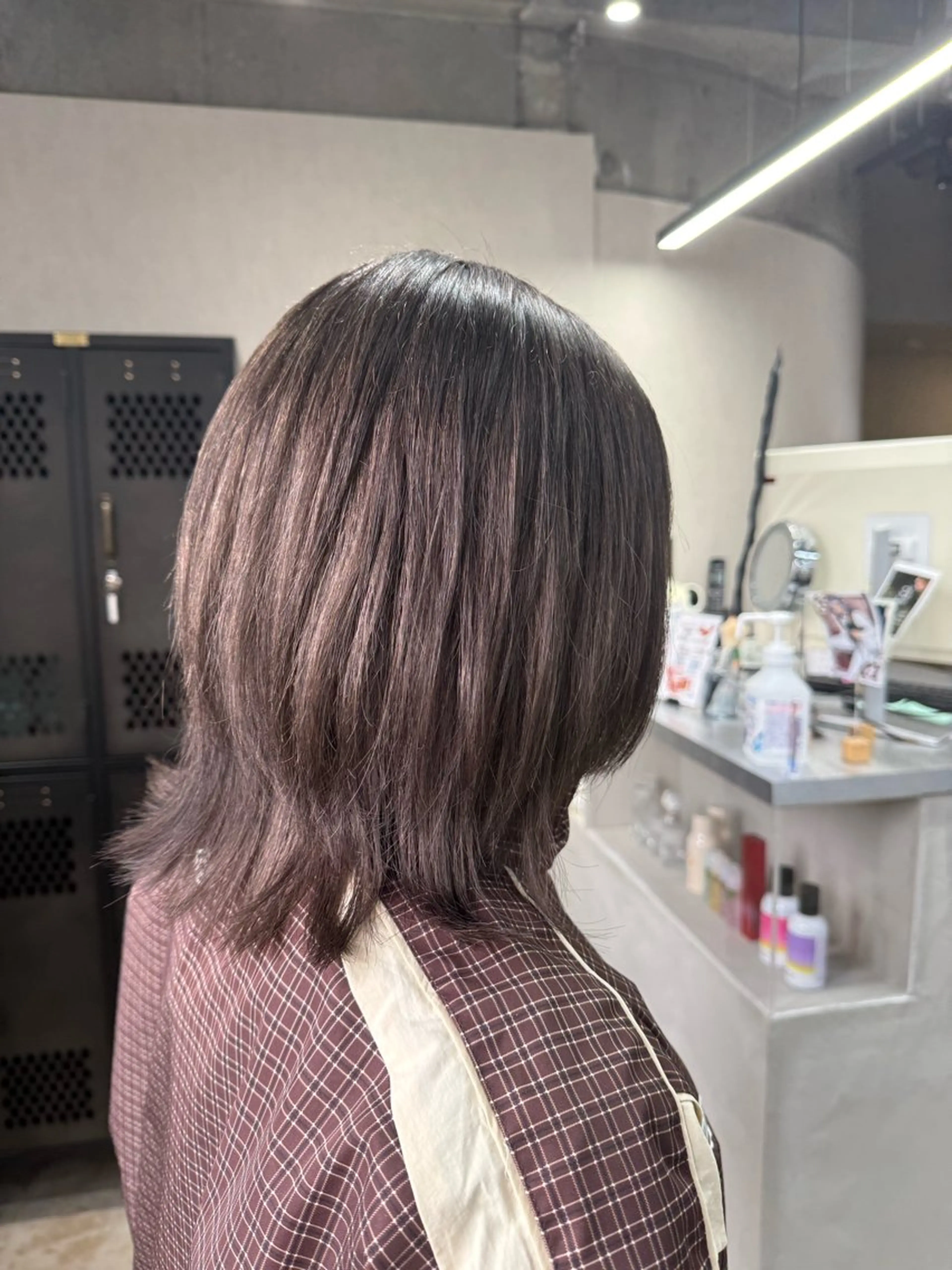 カラー ブリーチ グレージュ ヘアカラー ルシ🌈/ハイトーン デザインカラー/町田のヘアスタイル