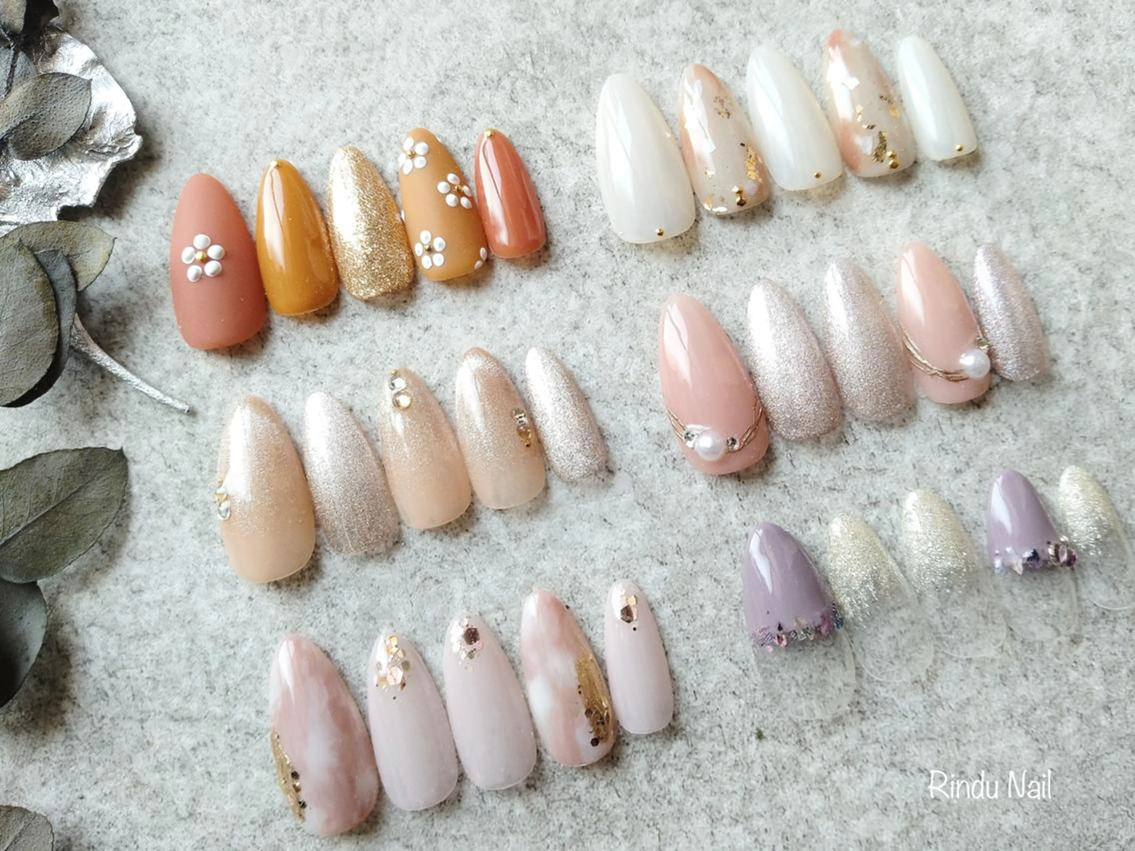 ネイル ハンドネイル Rindu Nail 名駅Jrのネイルデザイン