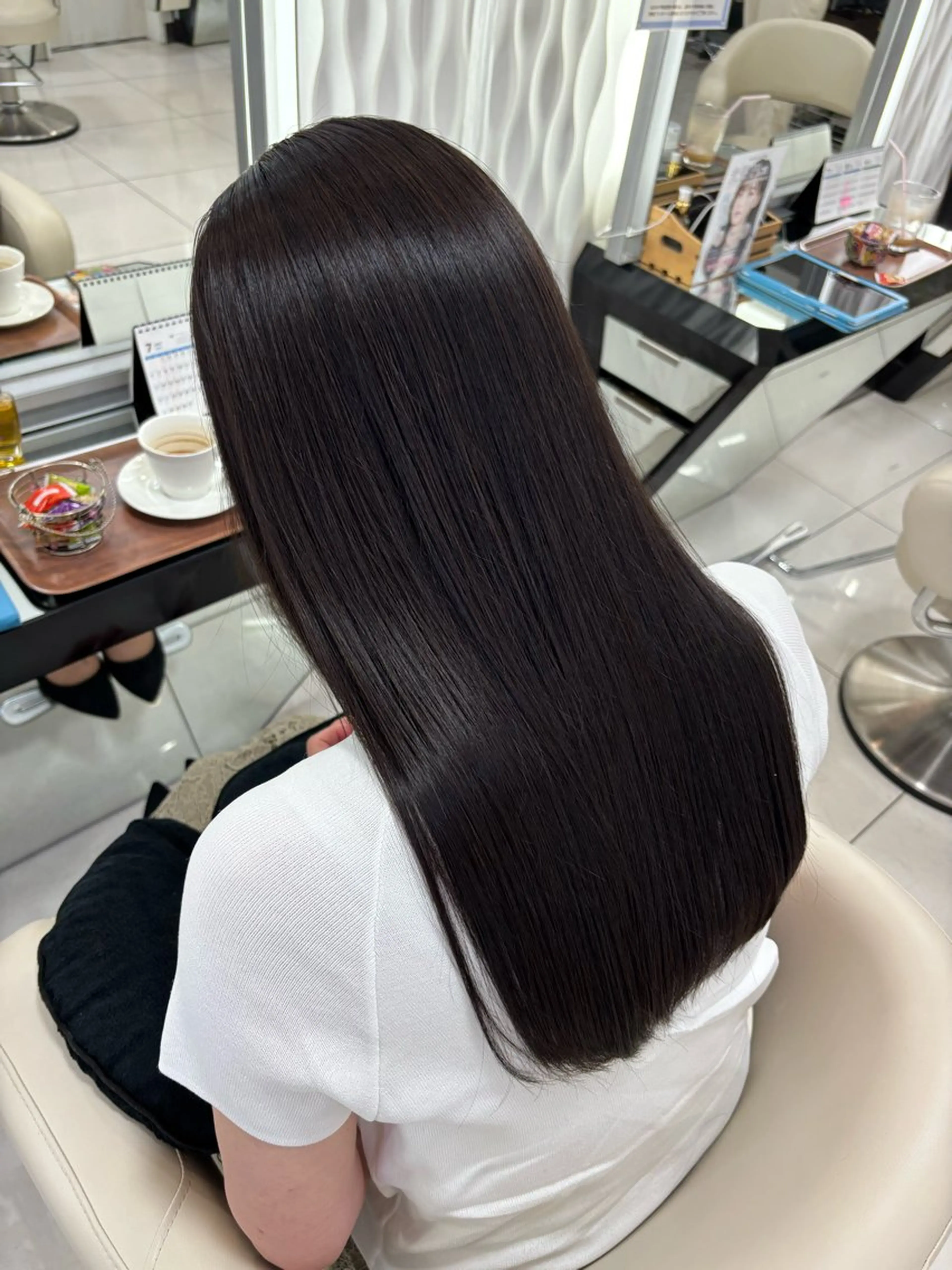 ロング ABE SYOKAのヘアスタイル