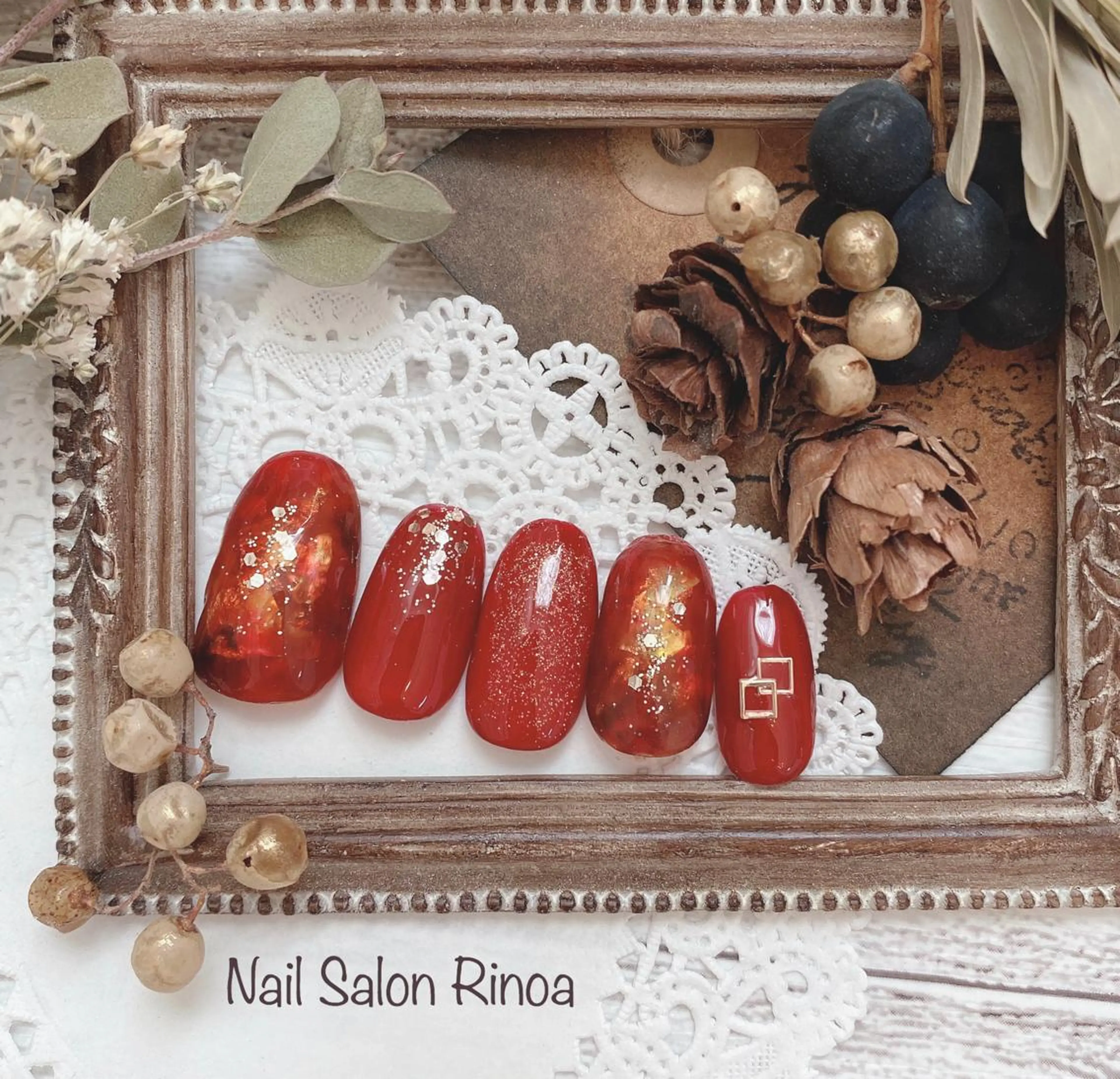 ネイル Nail Salon Rinoaのネイルデザイン