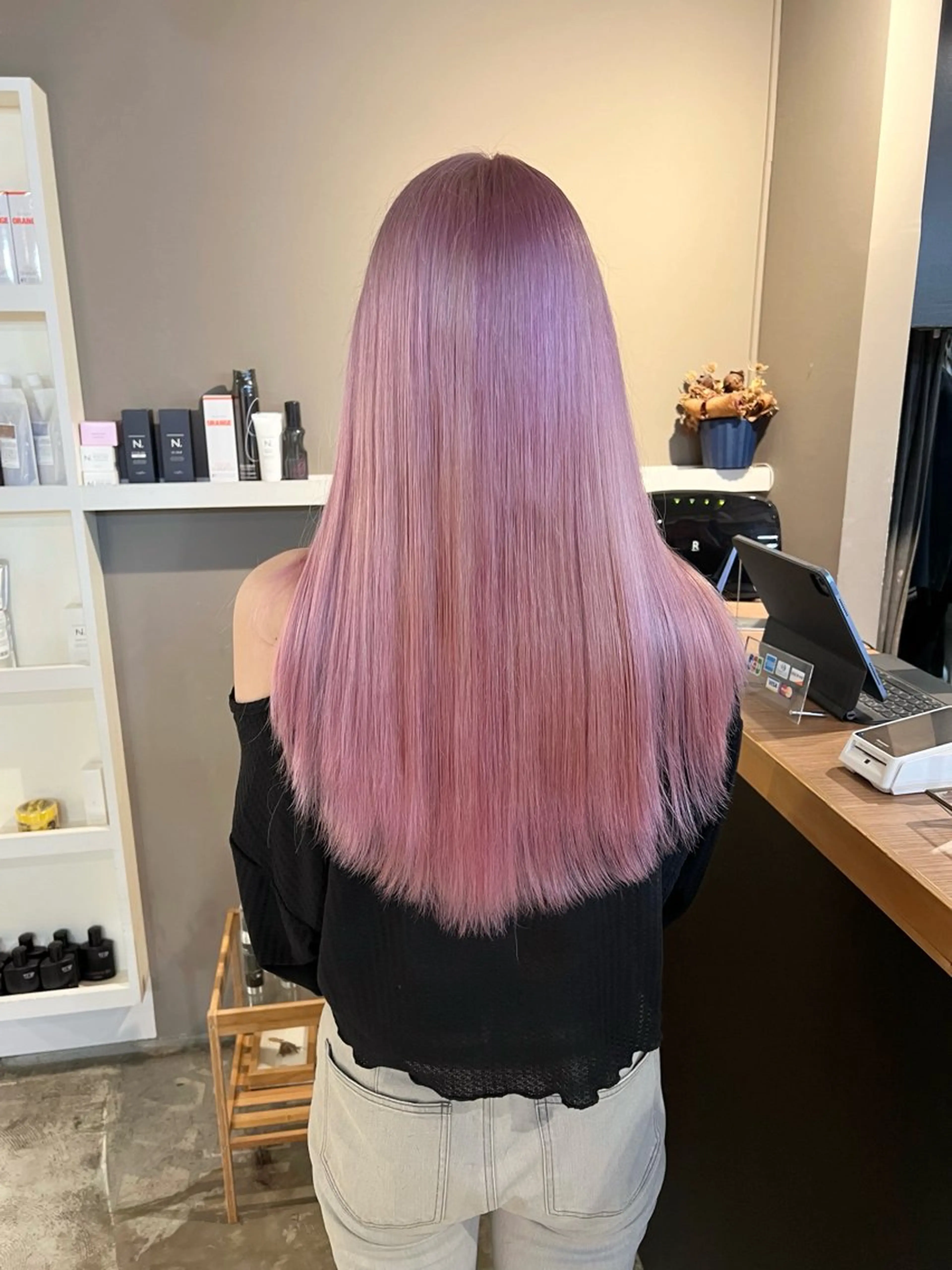 ロング カラー daiki 原宿のヘアスタイル