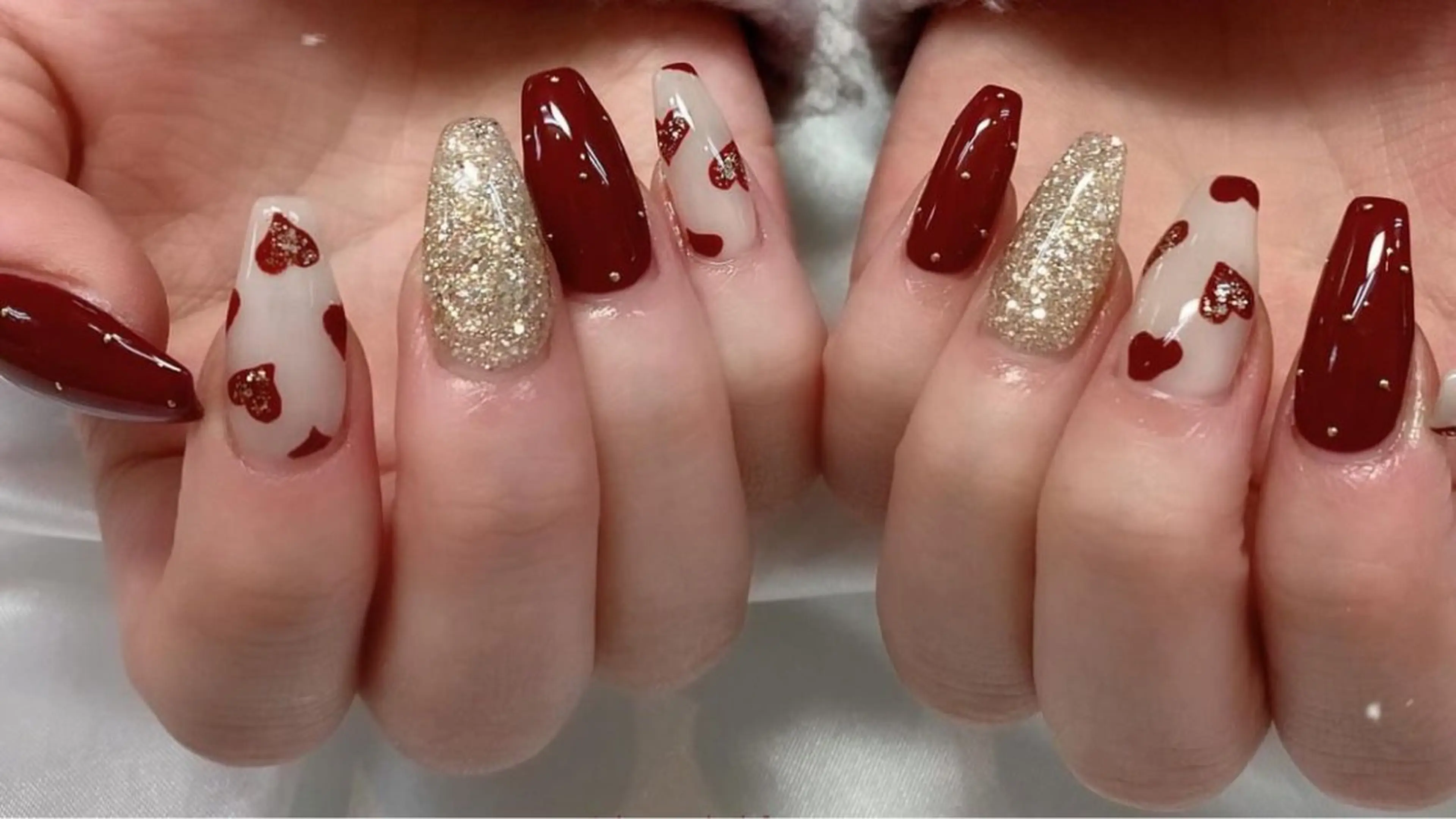 ネイル ETERNA Nail 銀座店【パラジェル/フィルイン/チップ長さだし/マグネット/ニュアンス】所属・ア カリのネイルデザイン