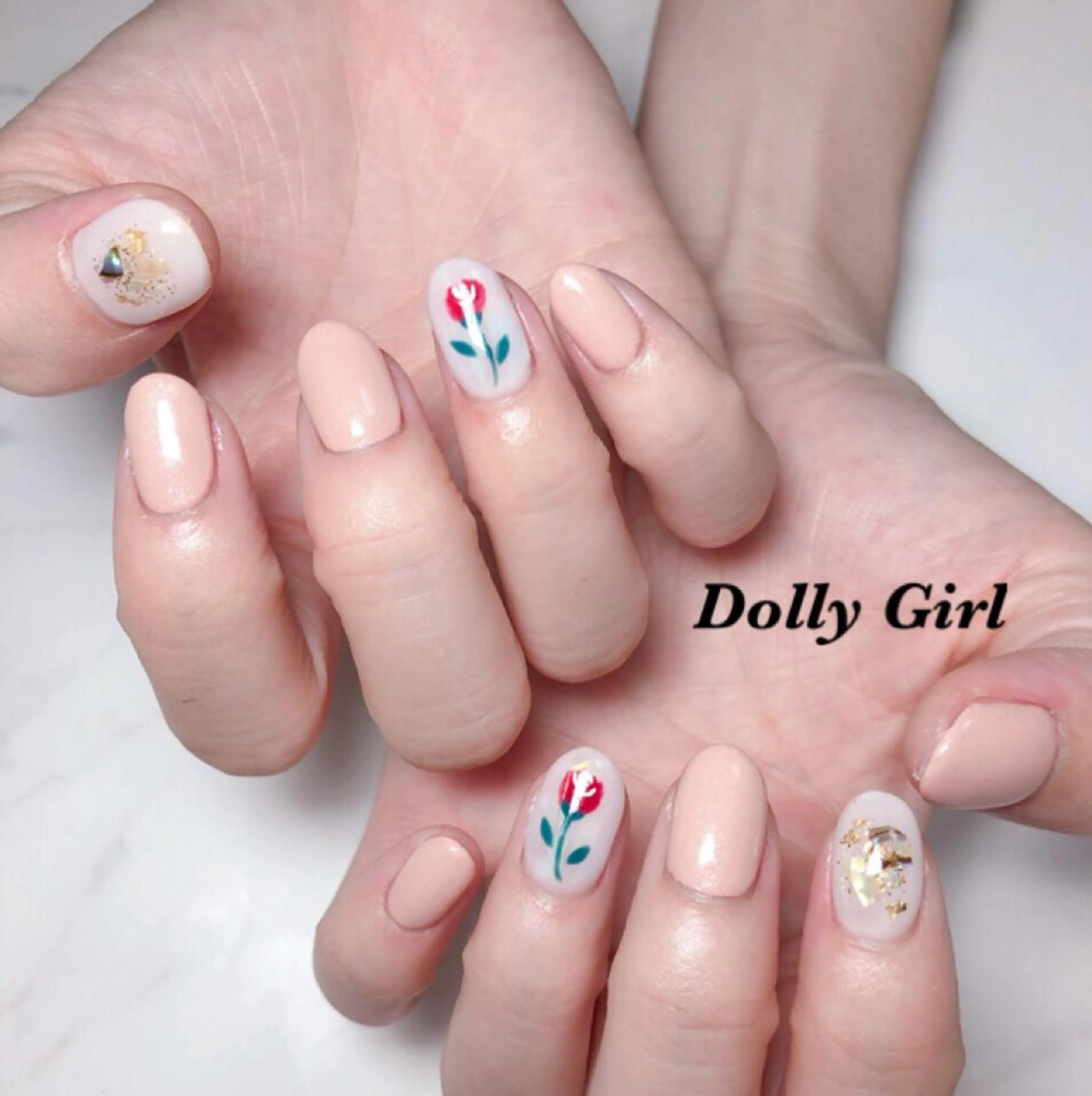 ネイル 個室ネイルサロンDolly Girl〜ドーリーガール〜所属・DollyGirl KYOKOのネイルデザイン