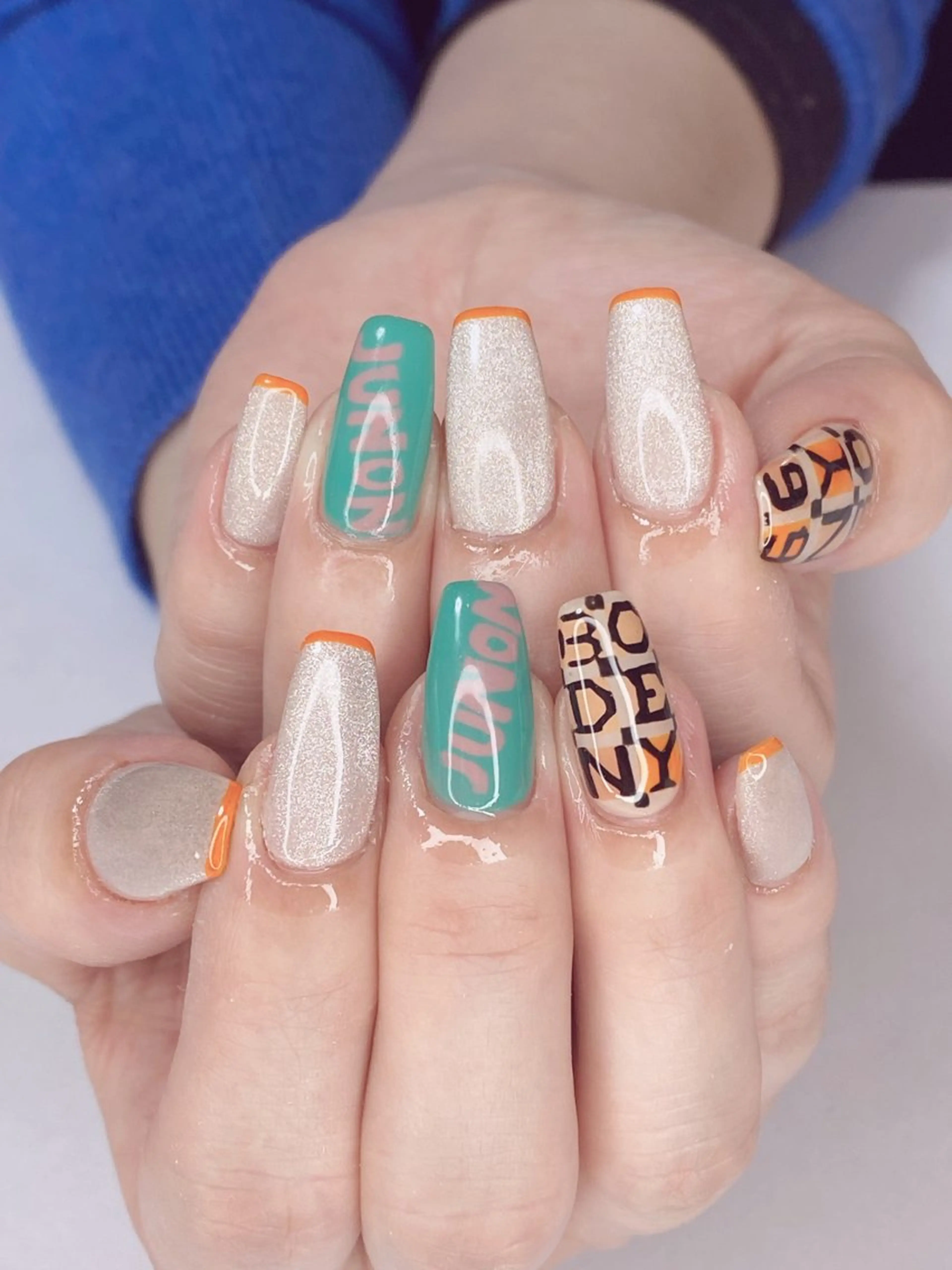 ネイル アートネイル オーロラネイル 桜ネイル クリアネイル フットネイル Ｎail Ｓalon ertiのネイルデザイン