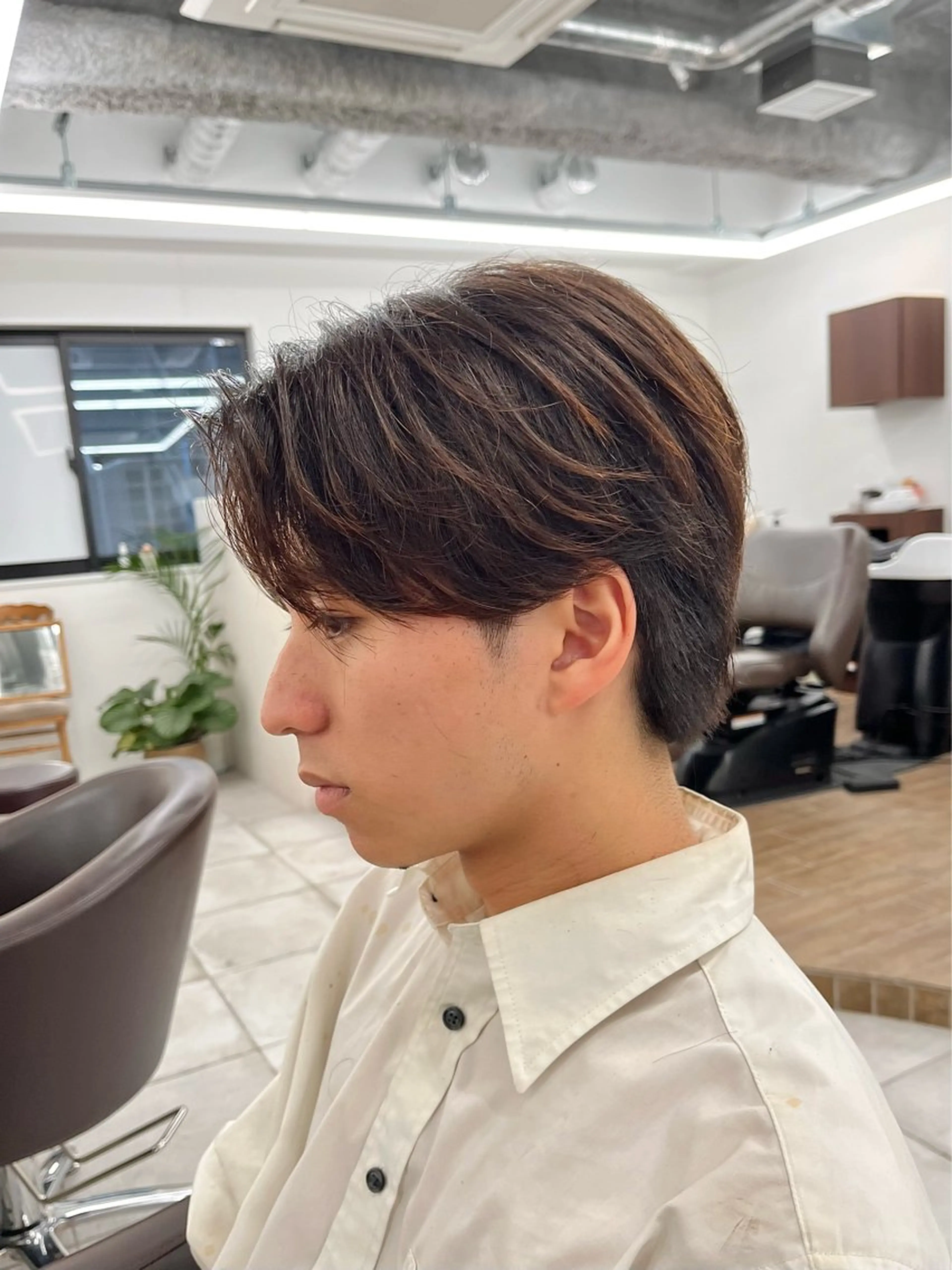 ショート カラー メンズ 🏆メンズヘア特化 🥇代表りんぺーのヘアスタイル