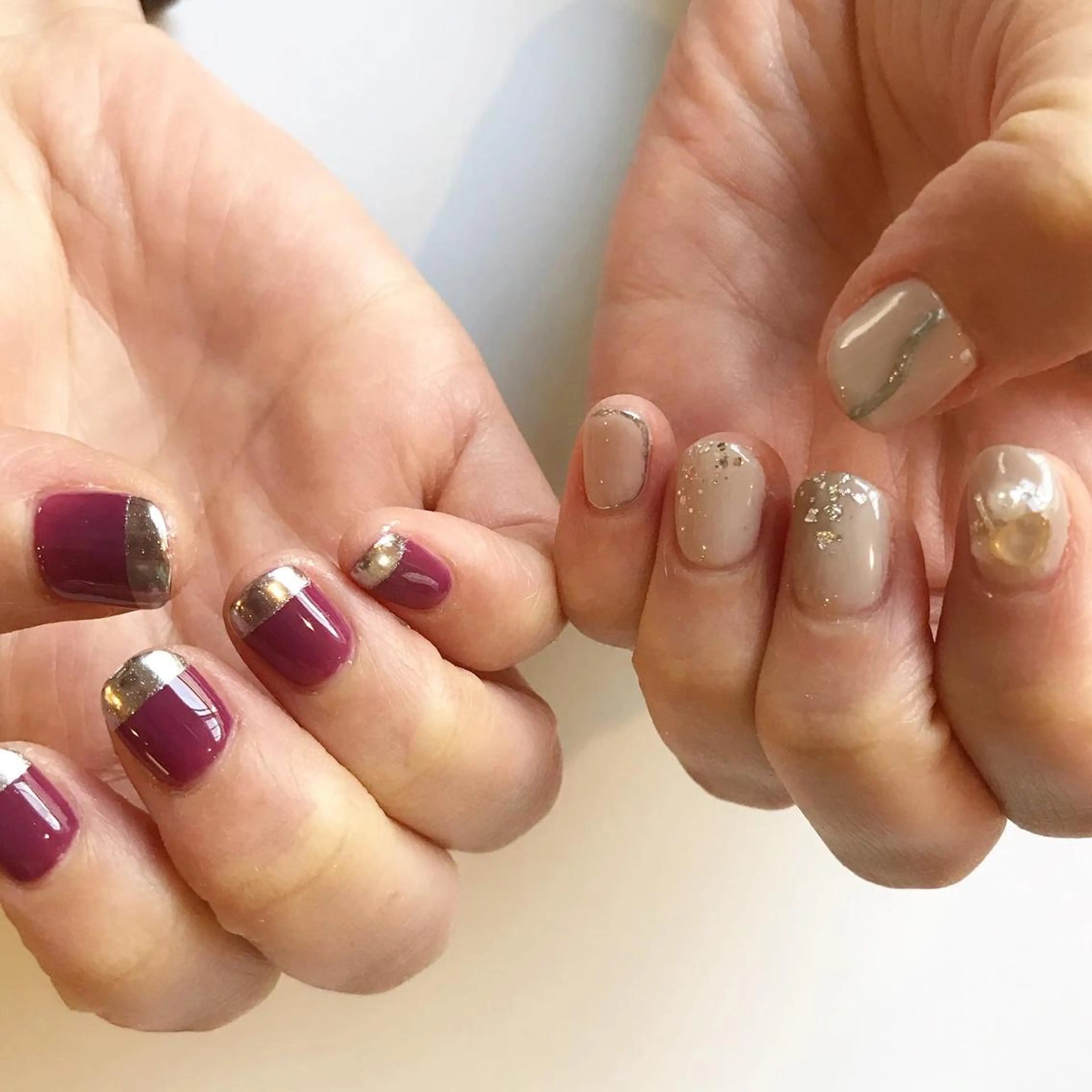 ネイル ハンドネイル Mani cafe nailのネイルデザイン