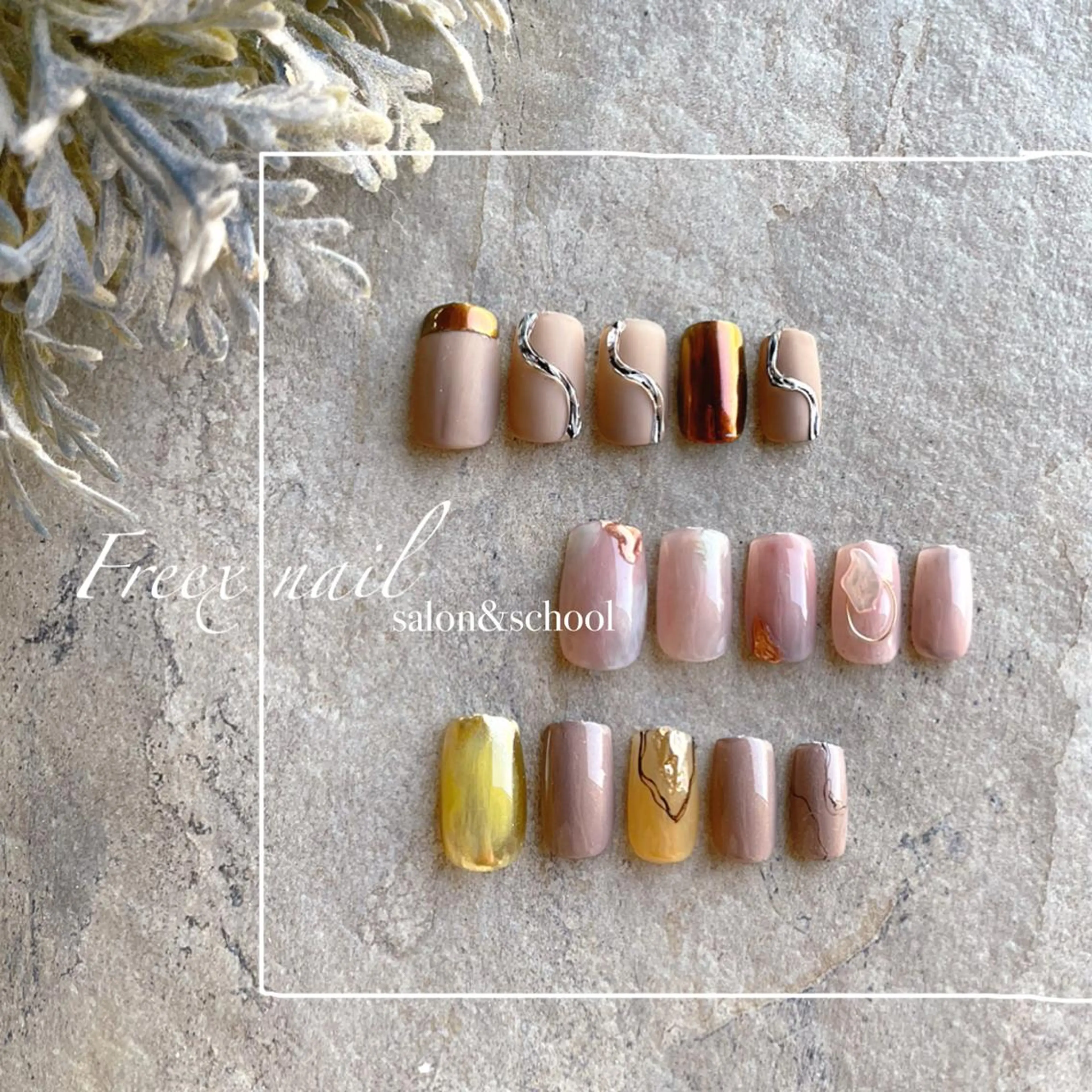 ネイル ハンドネイル ハンドケア Freex nail所属・freex nail /ニュアンス/個性派のネイルデザイン